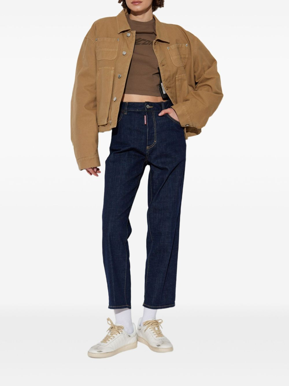 straight-leg jeans - 2