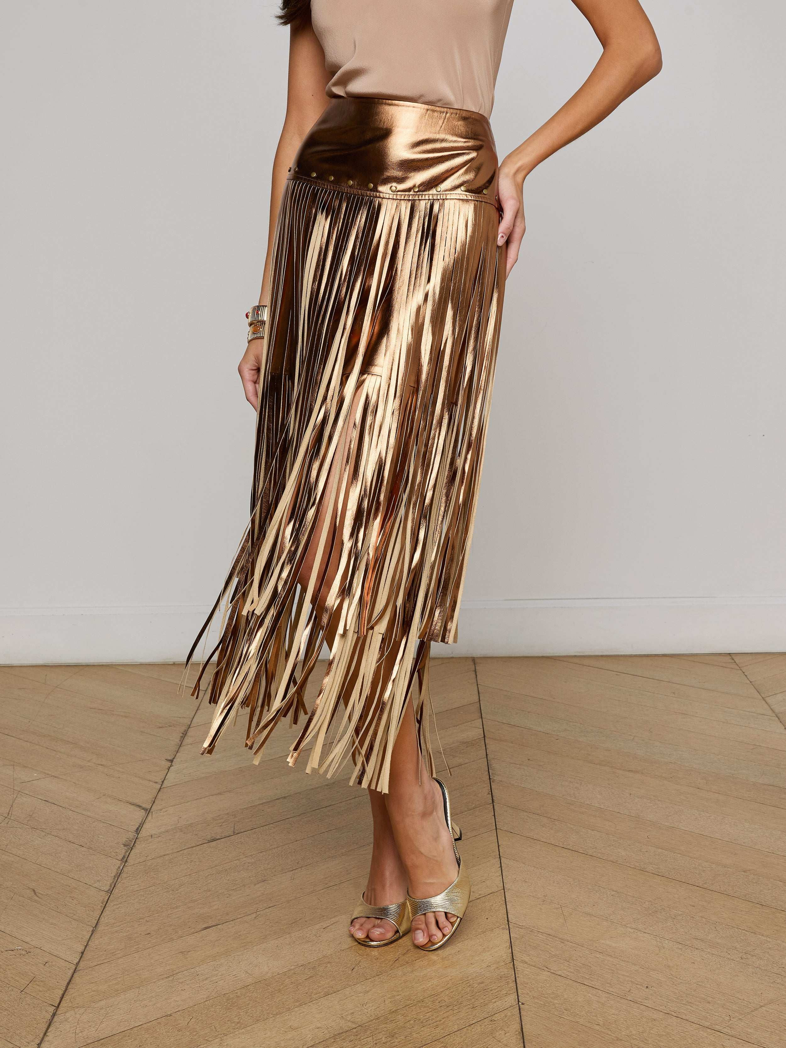 Karolina Fringe Skirt - 4