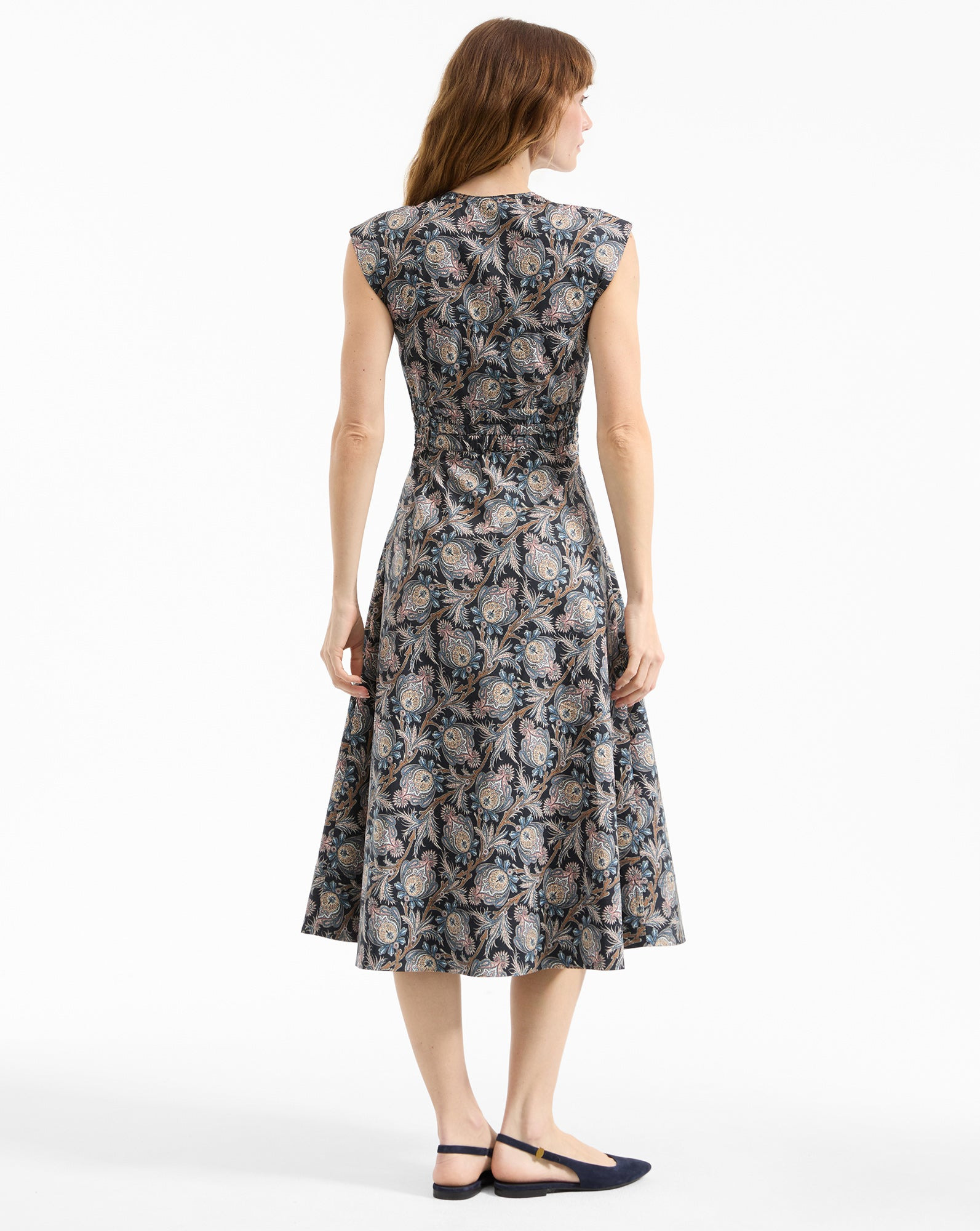 NILSEN BELTED MIDI DRESS - 5