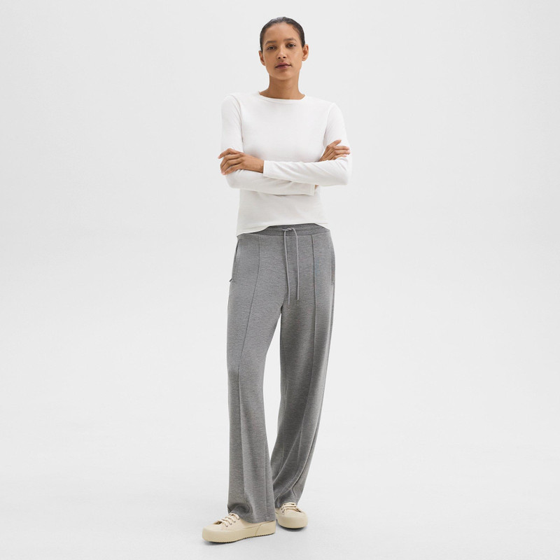 Theory Track Pant in Double-Knit Jersey outlook
