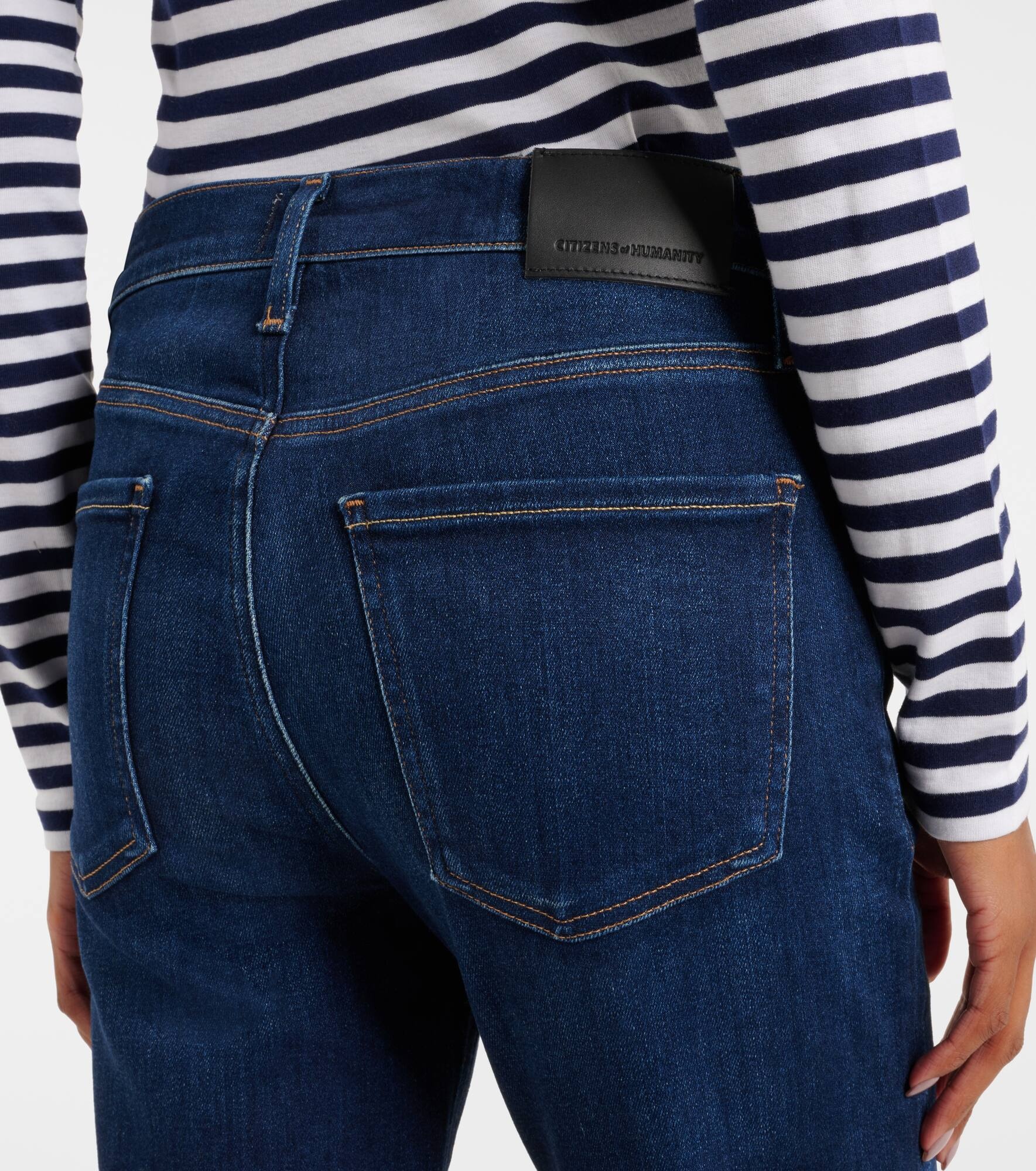 Isola mid-rise slim jeans - 6