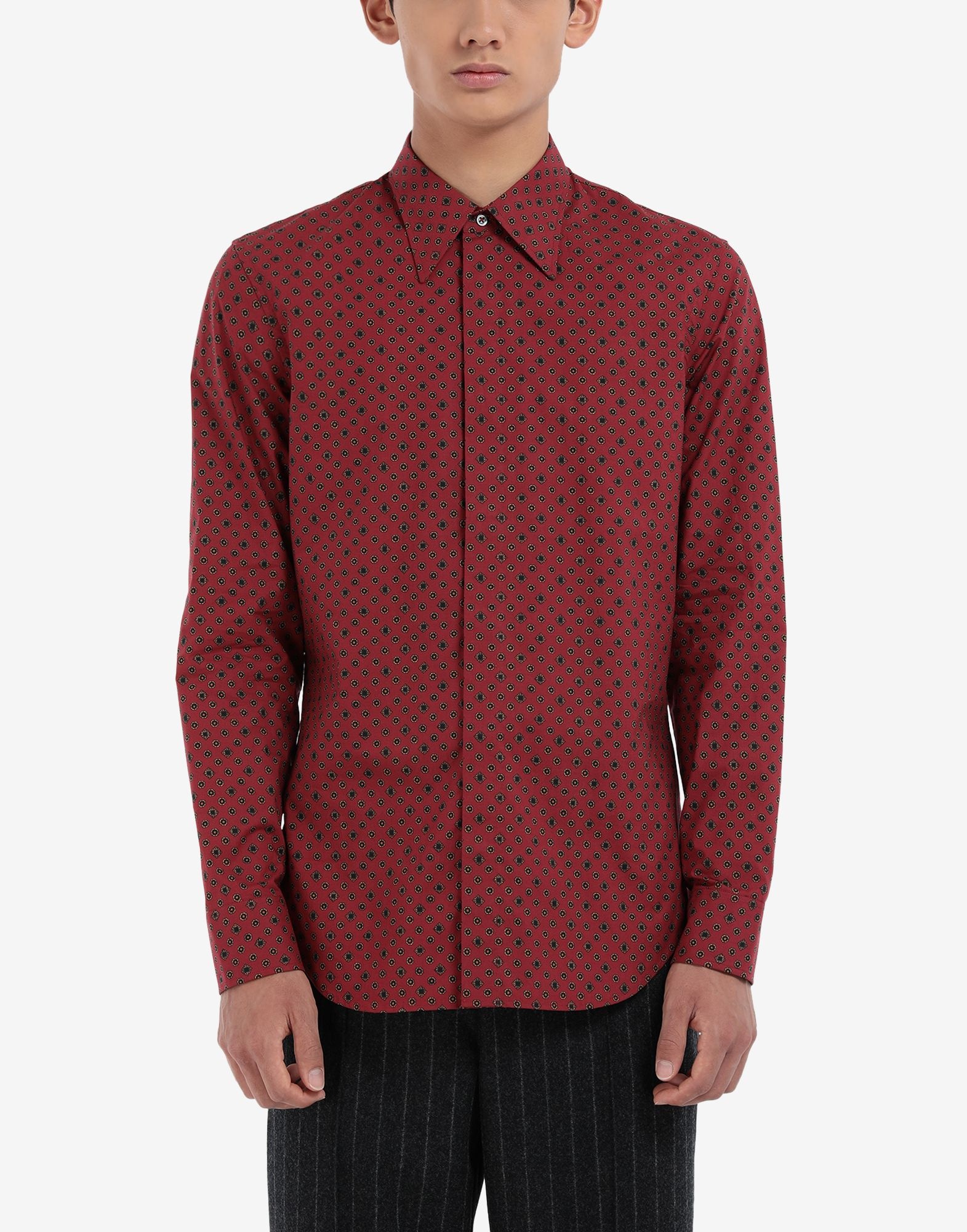 Tie print poplin shirt - 5