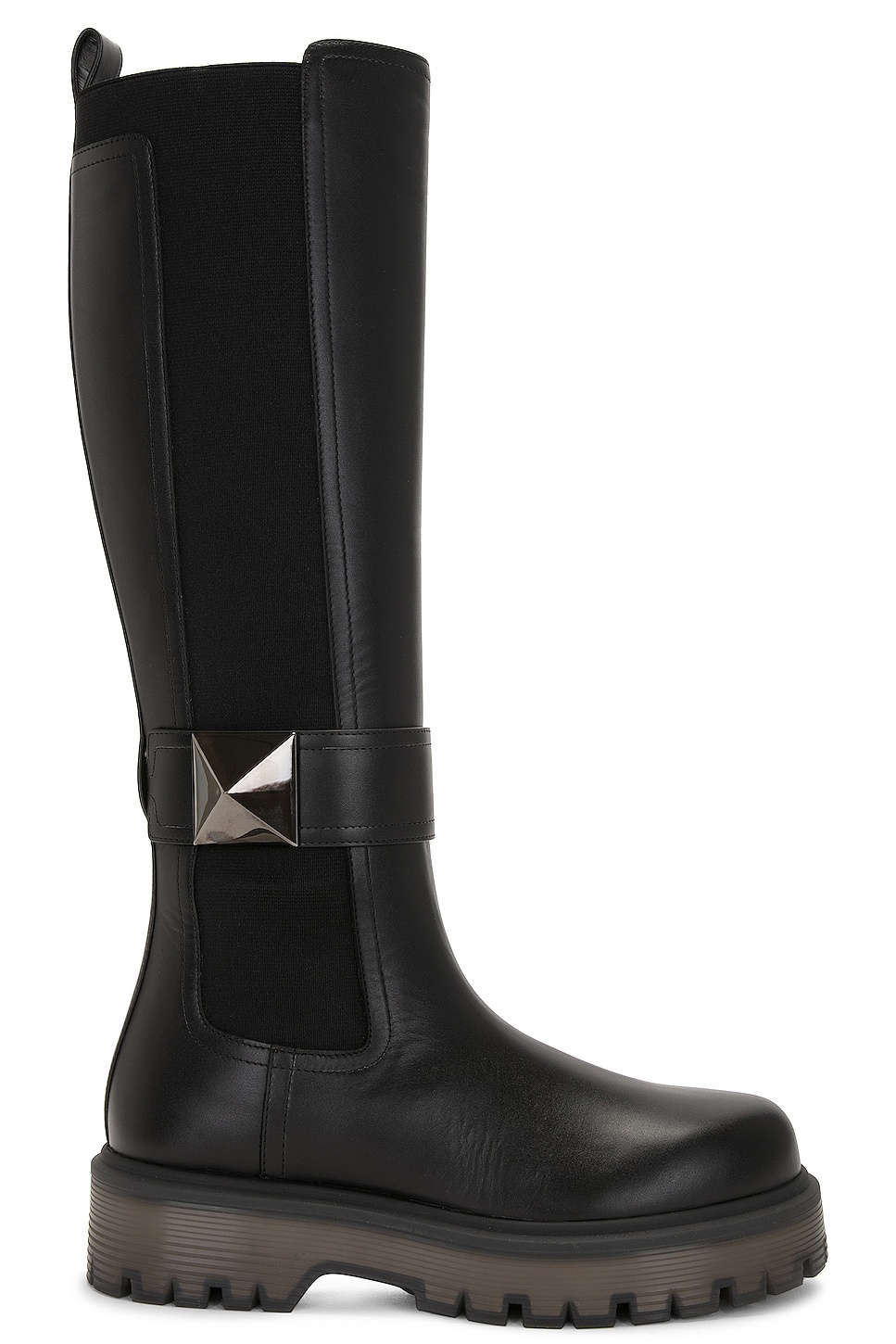 One Stud Boot in Black - 1