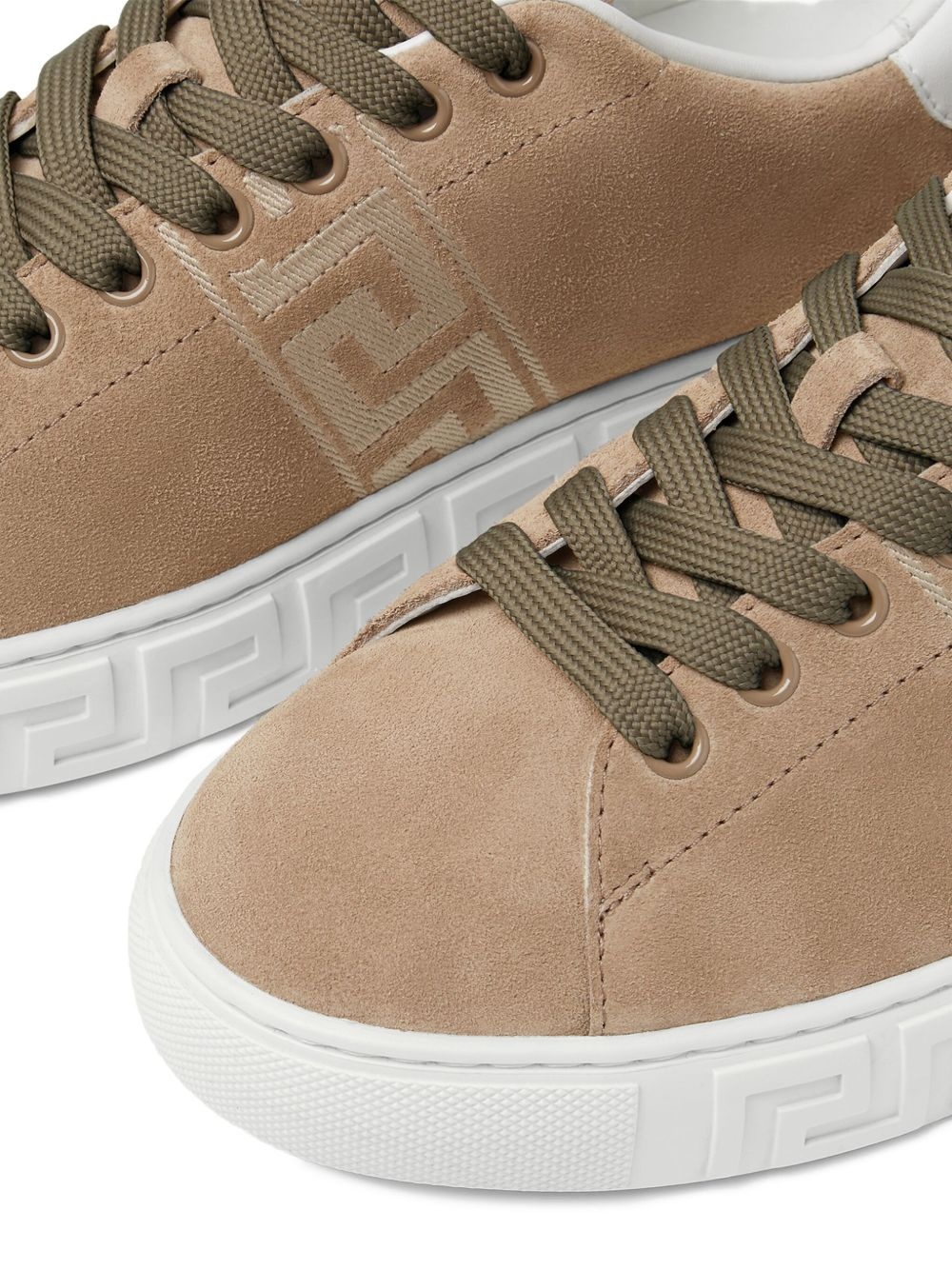 Greca suede sneakers - 4