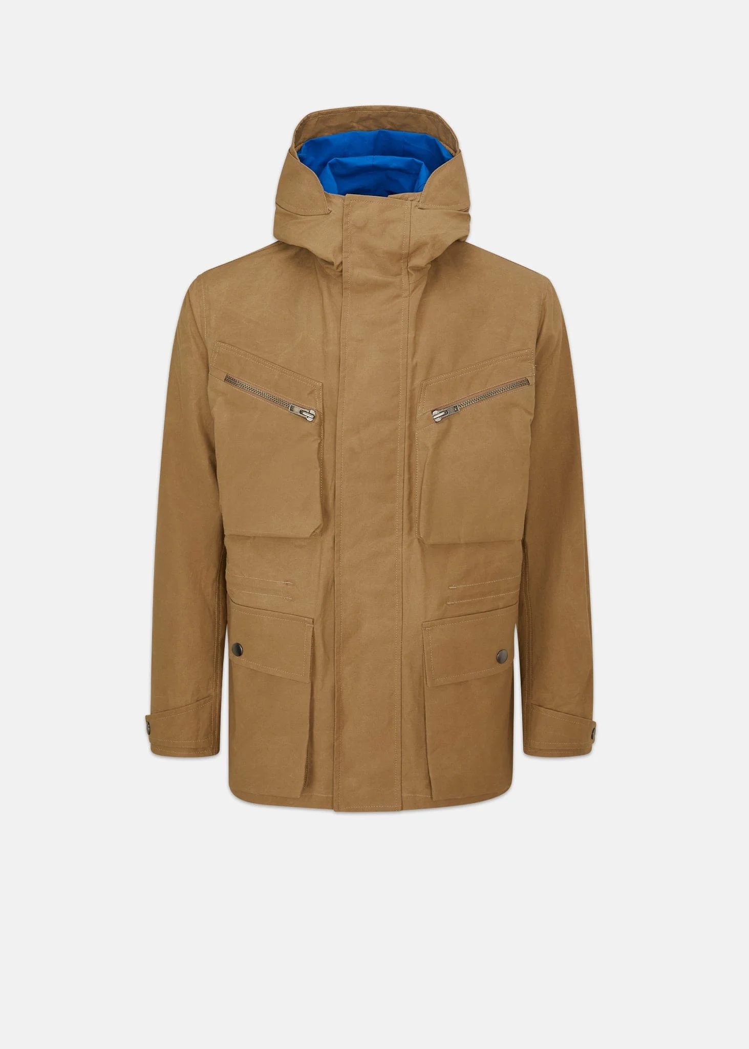 Men's Greenwell Anorak Jacket Khaki - 1