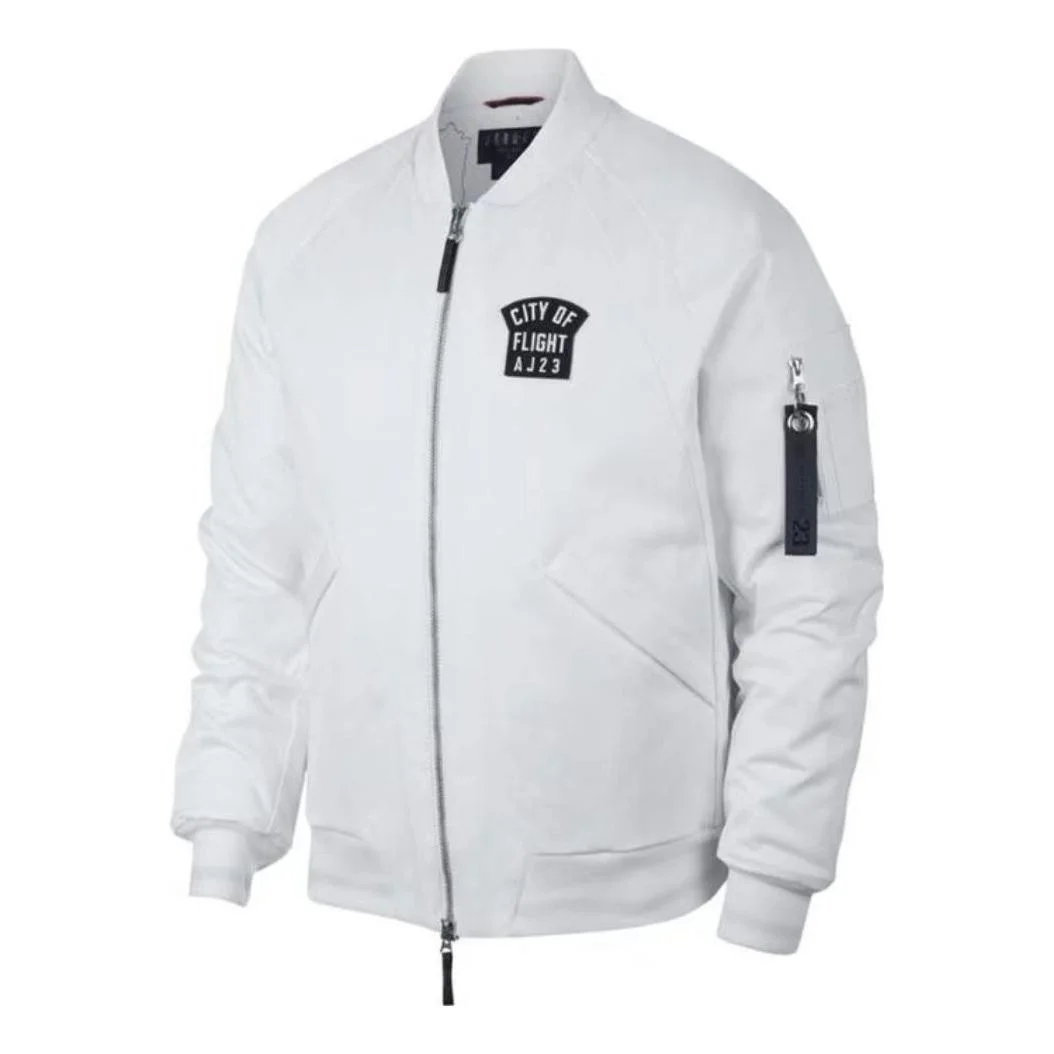 Air Jordan City Of Flight MA-1 Jacket White 911314-100 - 1