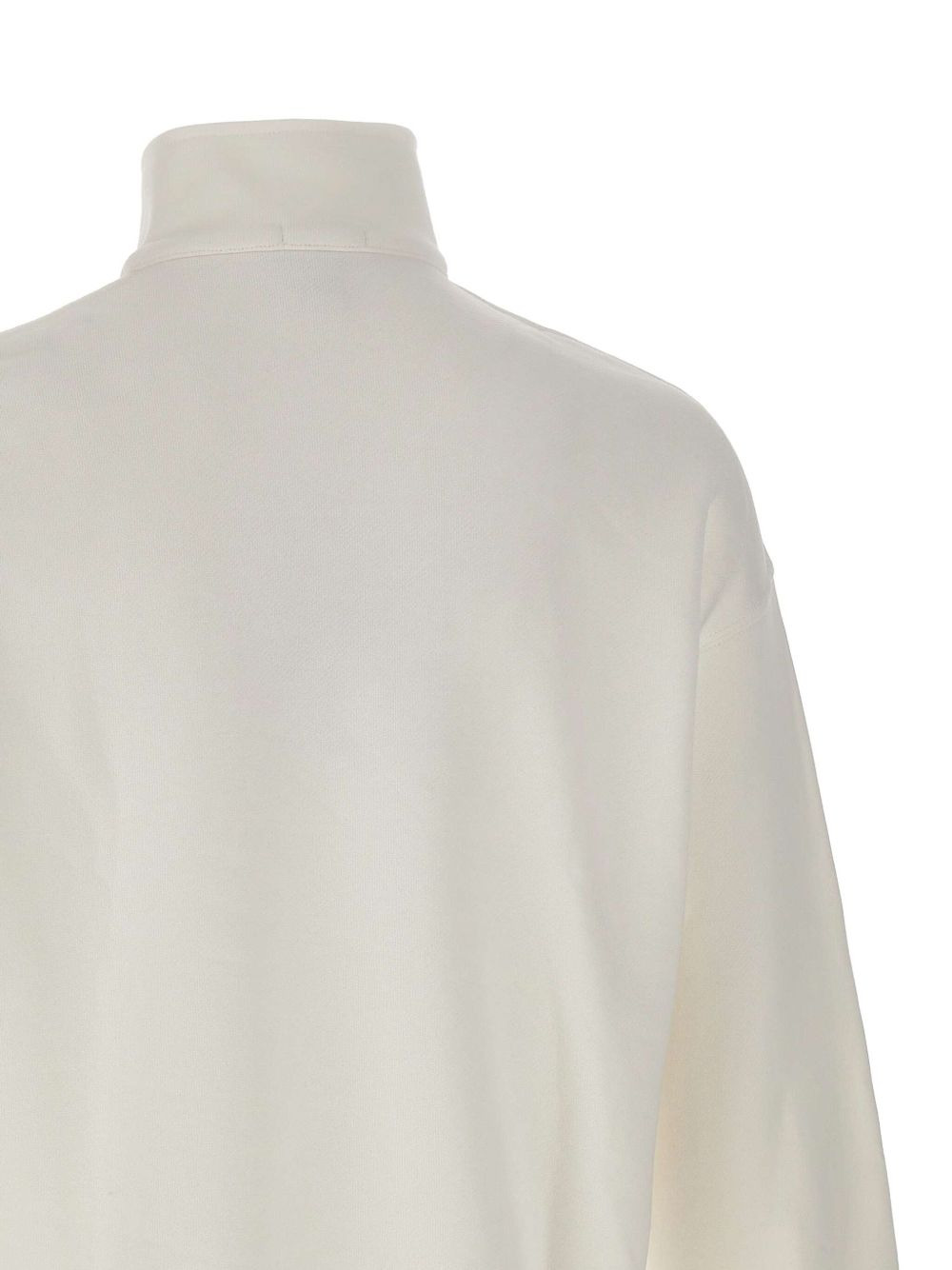 half-zip embroidered sweatshirt - 5