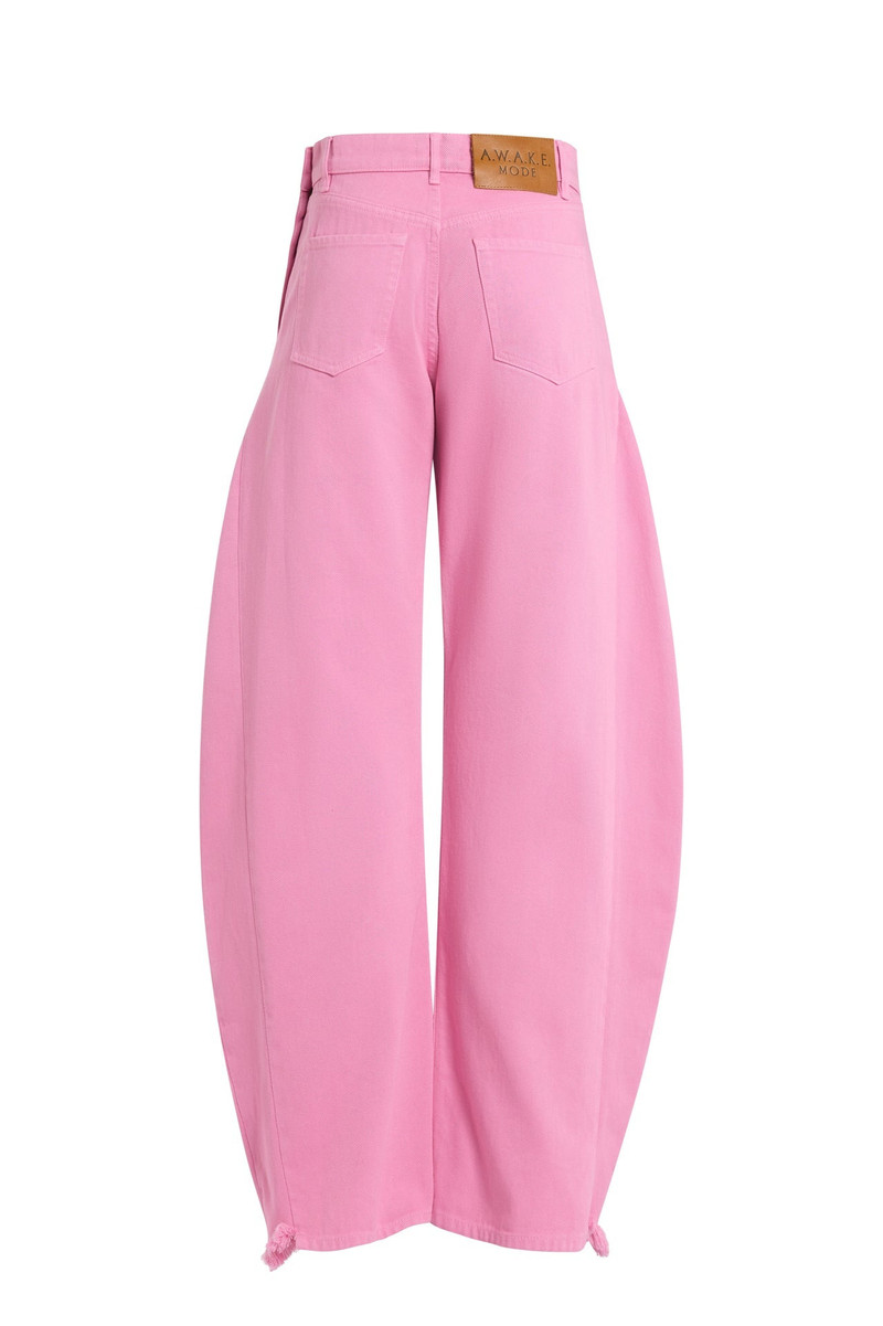 MIRROR JEANS WITH SIDE INSERTS PINK 3