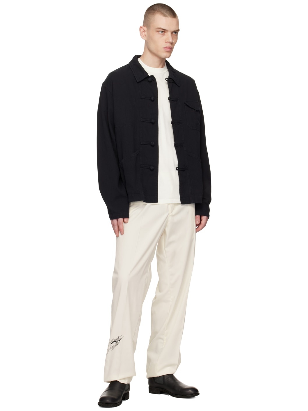 Off-White Embroidered T-Shirt - 4