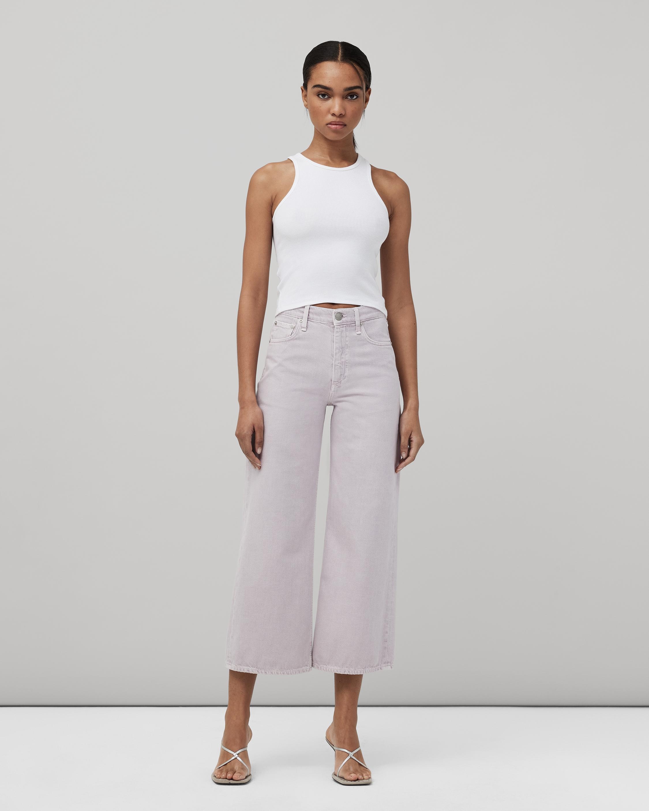 Andi Ankle Wide Leg - Lavender
High-Rise Rigid Jean - 2