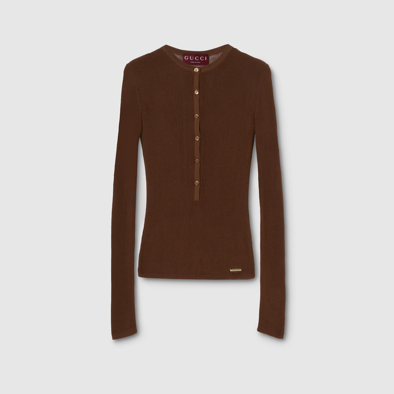 Fine cotton rib cardigan 1