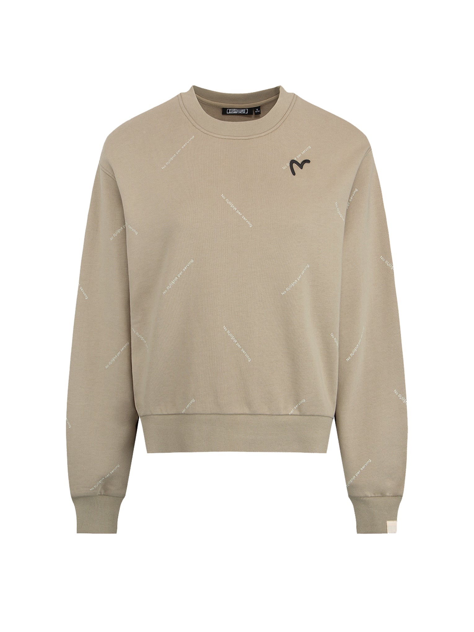 Monogram Print Sweatshirt - 9