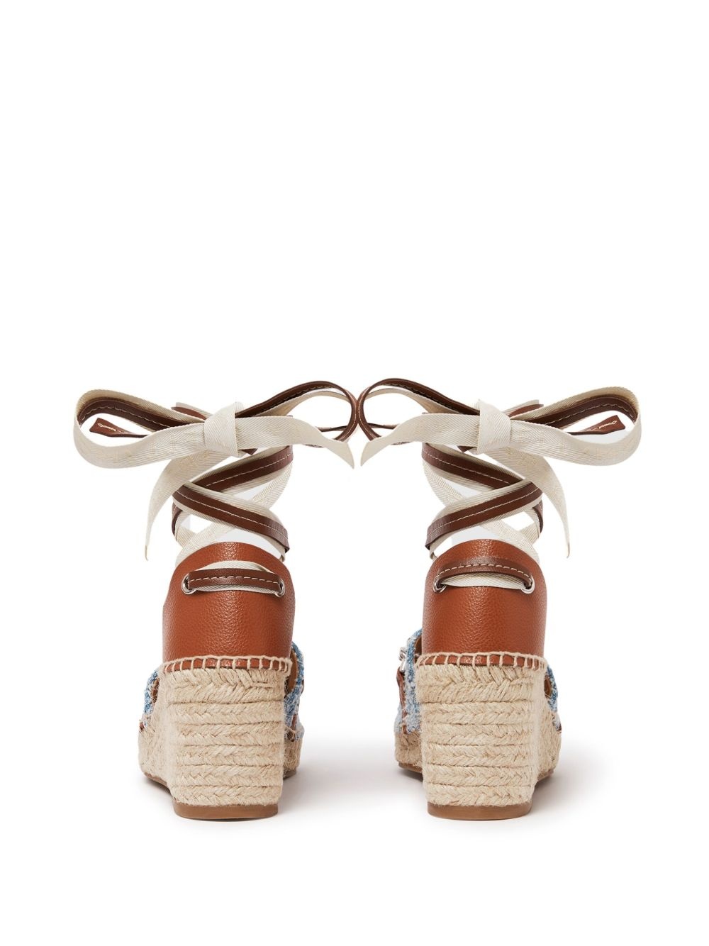 Gaia Denim Boucle espadrilles - 3