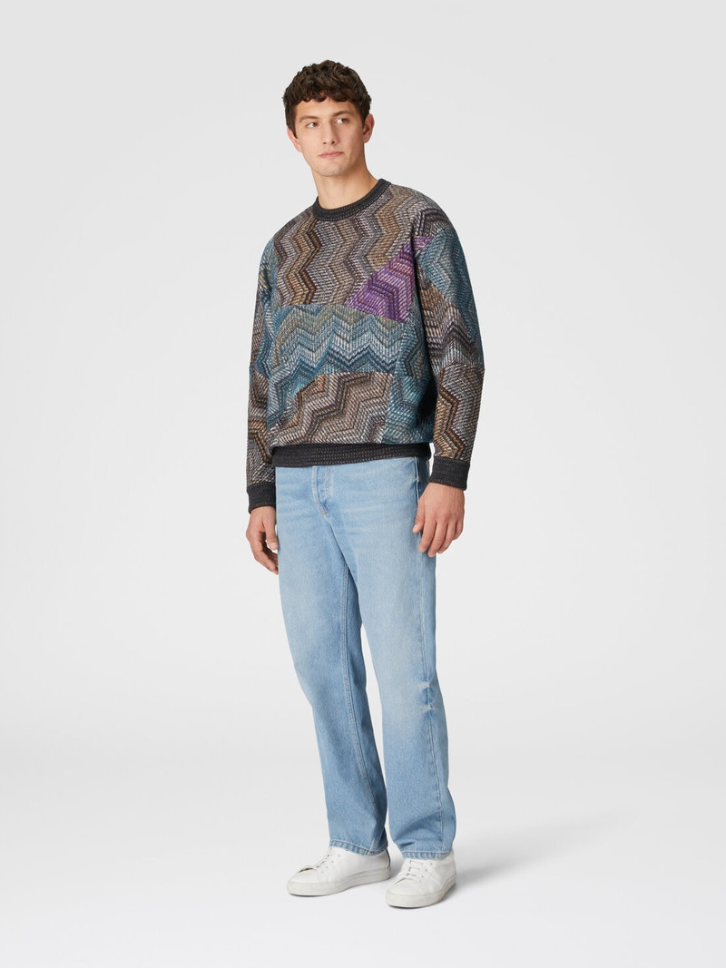 Missoni Viscose and lamé wool crewneck sweatshirt outlook
