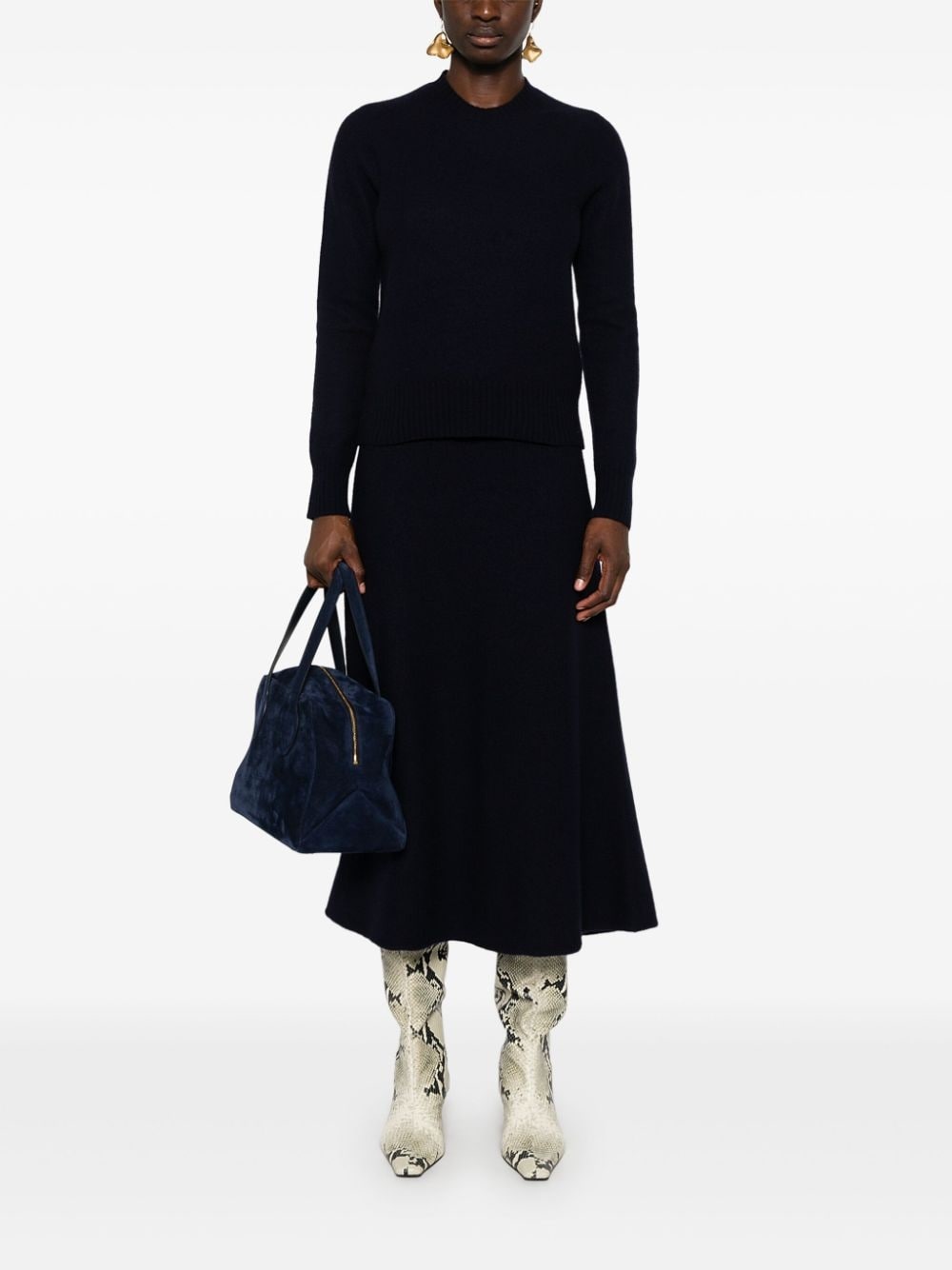 A-line midi skirt - 2