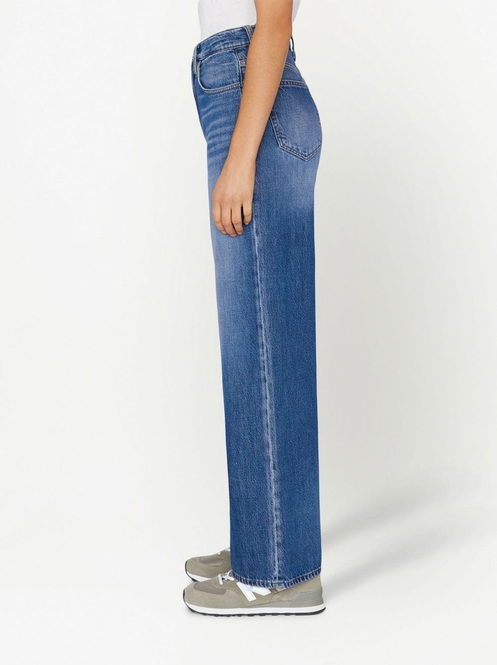 high-rise straight jeans - 3