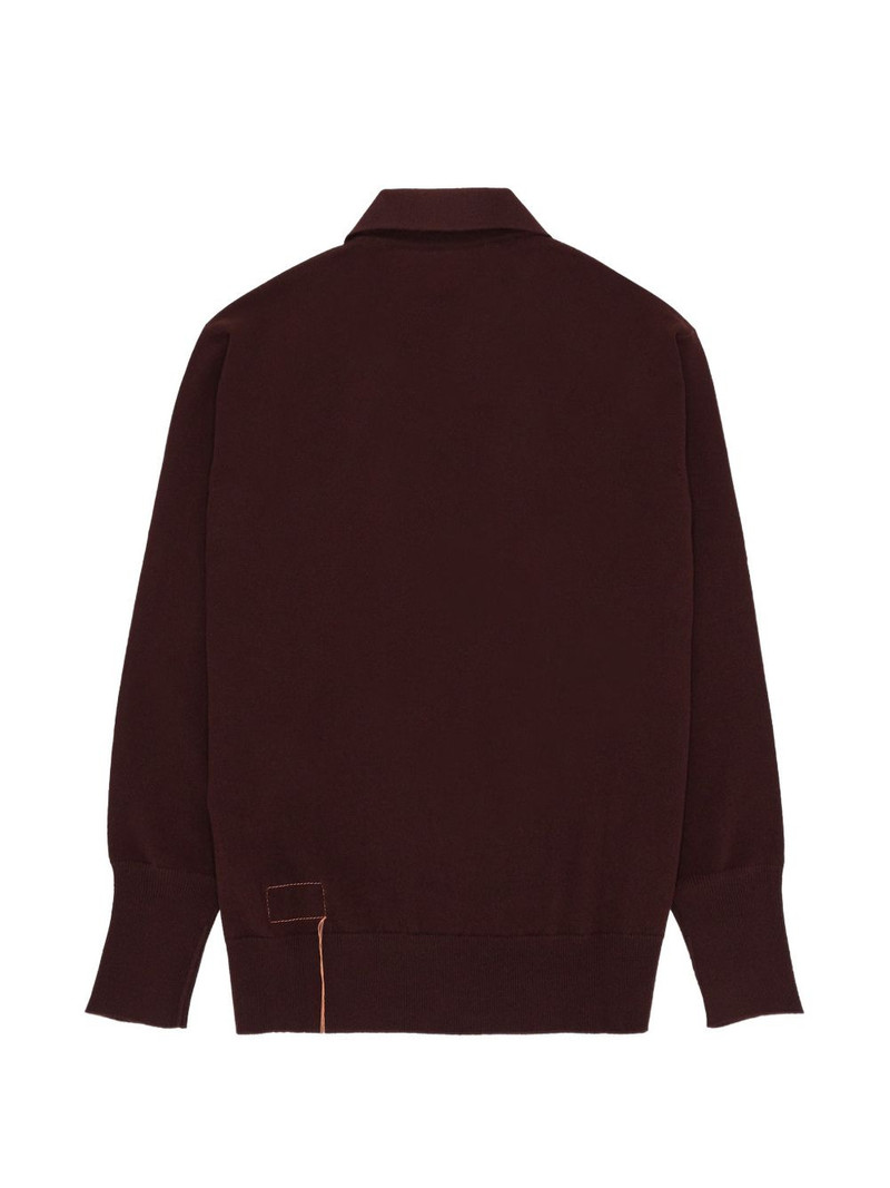 FORTELA Kenneth cashmere polo shirt outlook