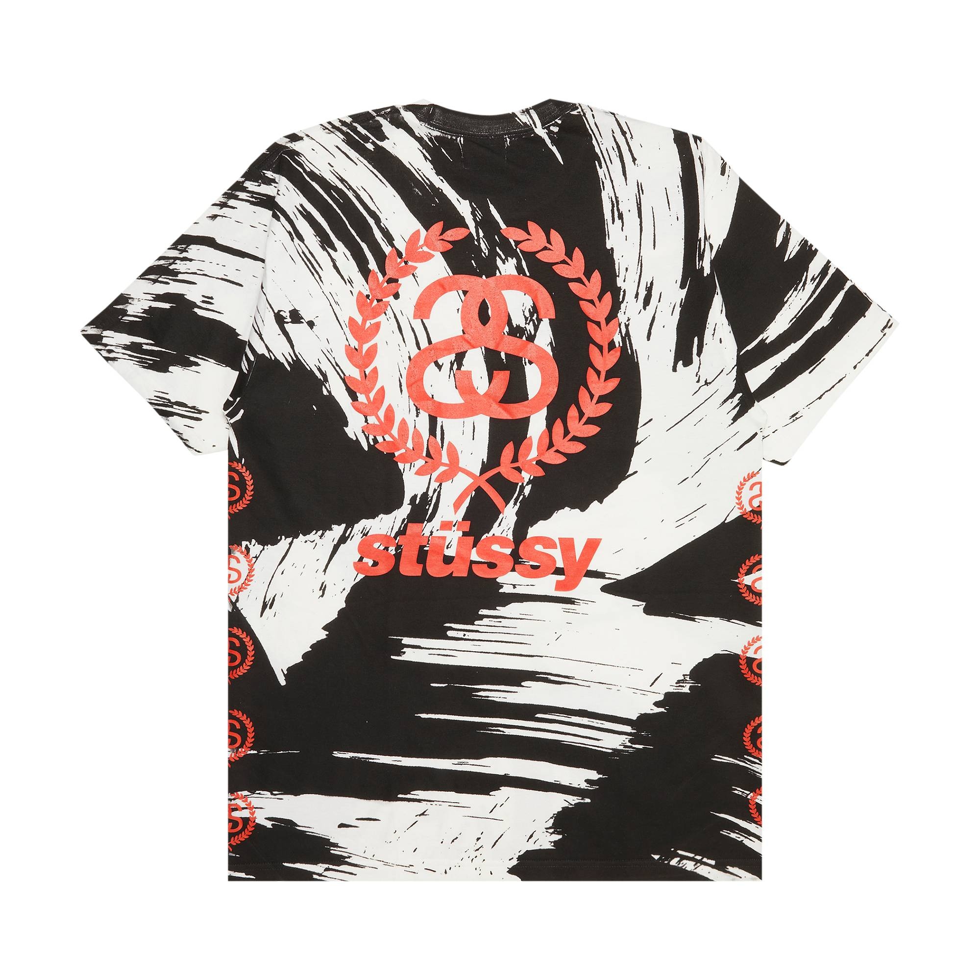 Stüssy Stussy Painted Tee 'White' | REVERSIBLE