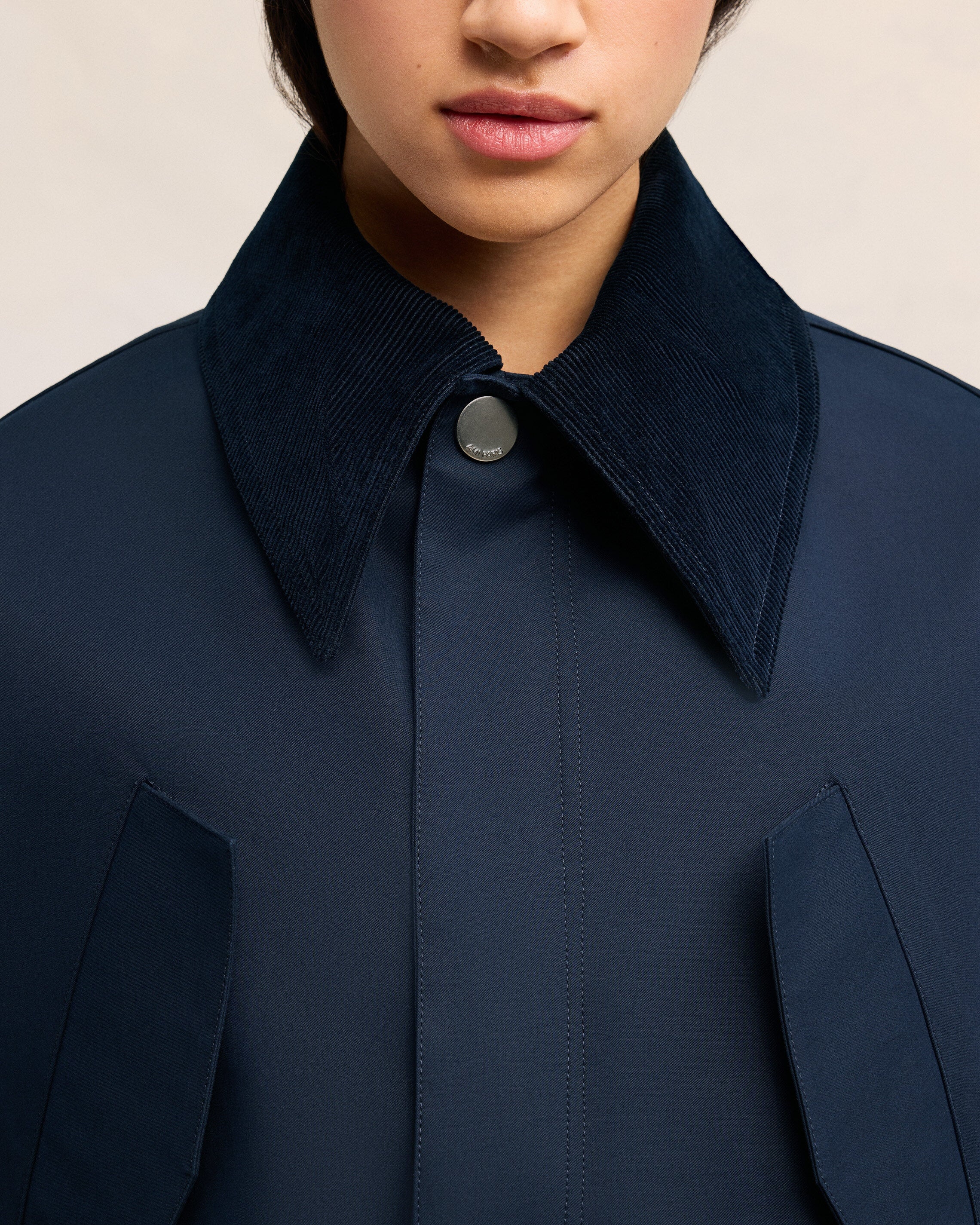 AMI｜JACKETS (FJK069 CO0081 4018) AMI Paris SHORT JACKET | REVERSIBLE