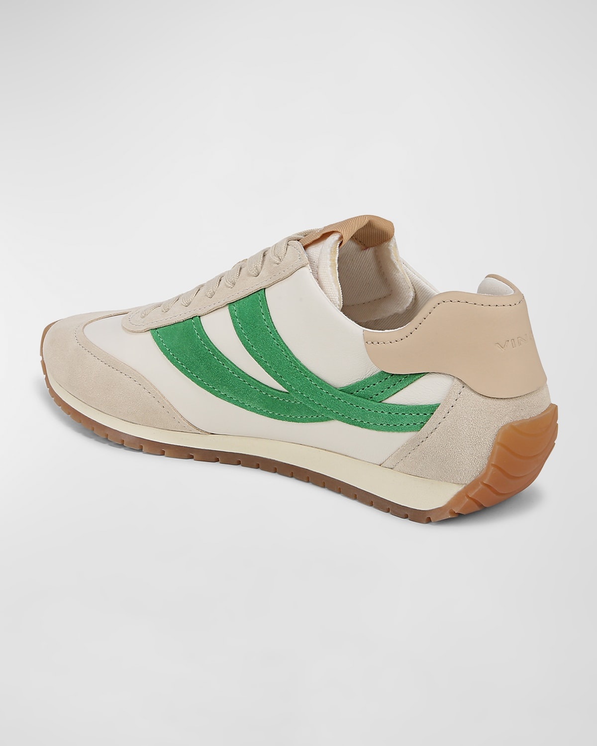 Oasis Mixed Leather Retro Sneakers - 3