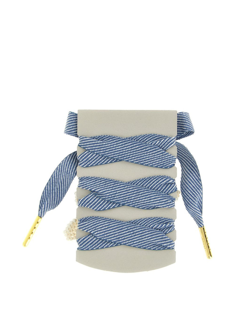 Golden Goose two-tone beaded charms shoelaces outlook