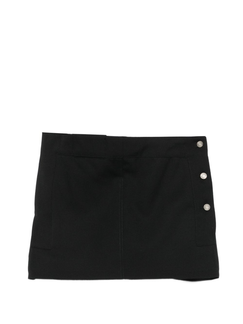 buttoned panelled skort 1