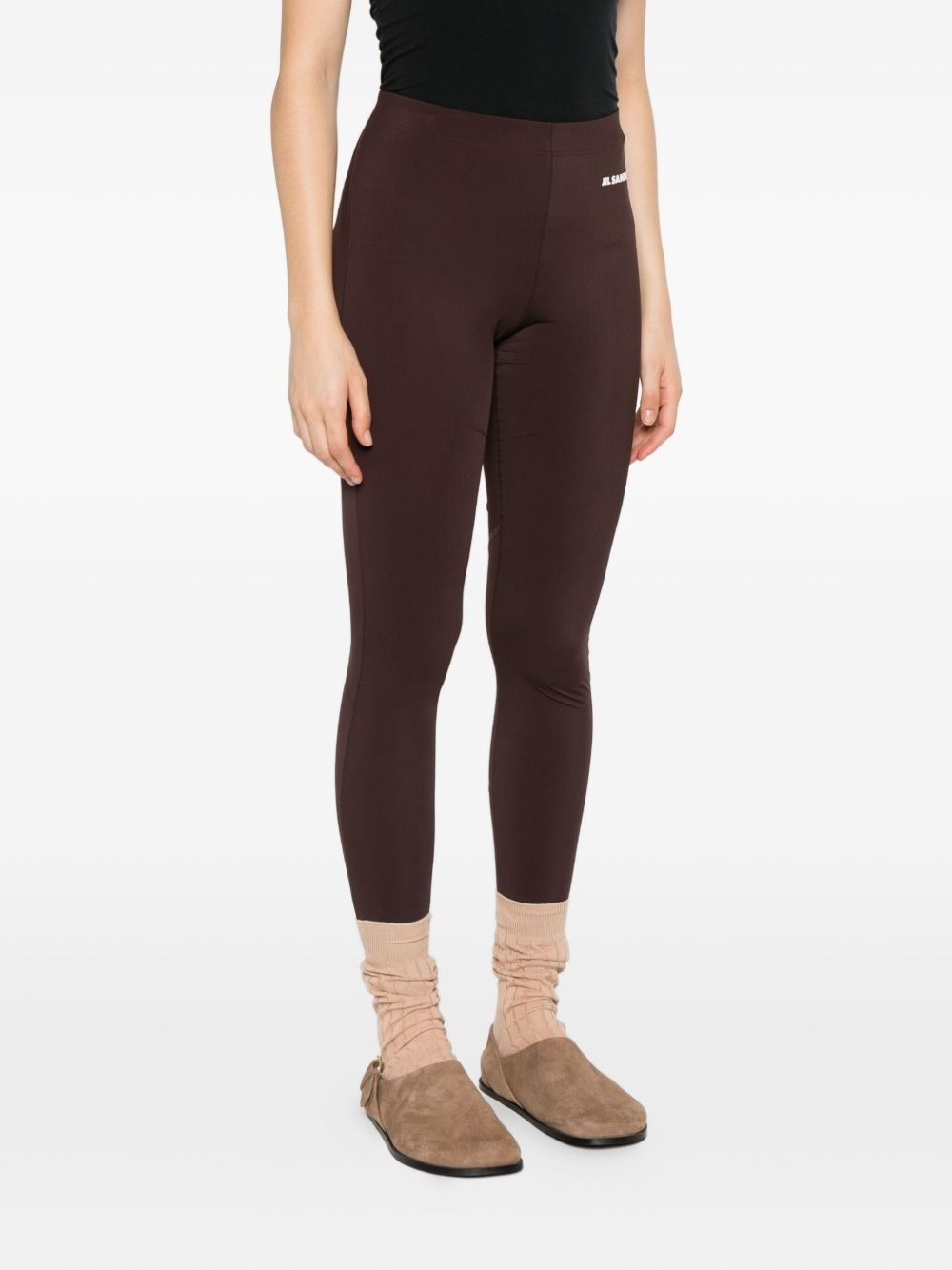 logo-embellished leggings - 3