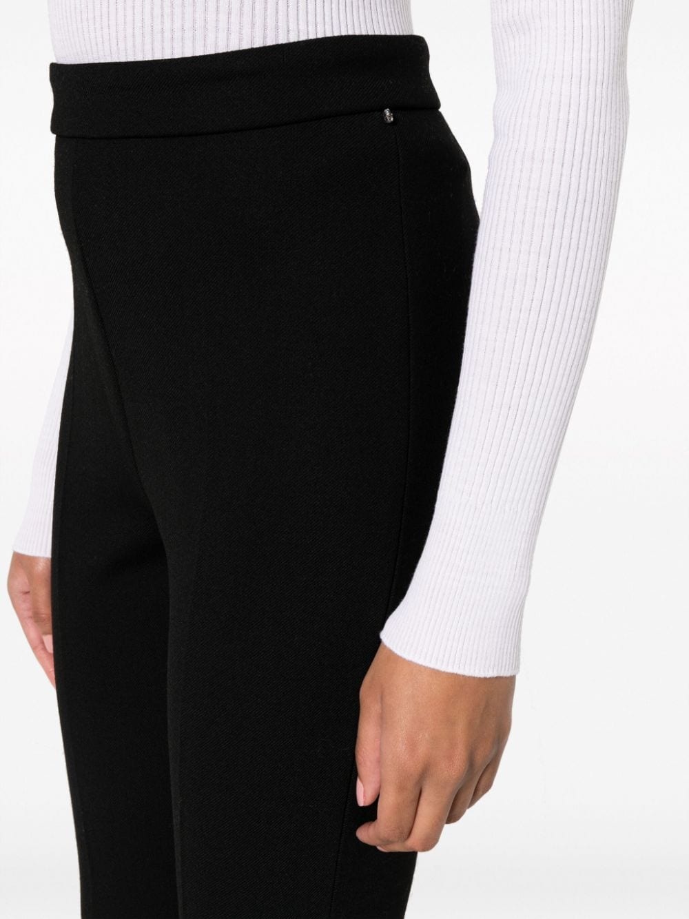 straight-leg tailored trousers - 5