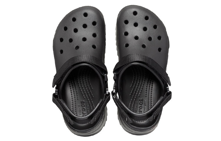 Crocs Classic Hiker Casual Sandals Unisex Black 206772-060 - 5