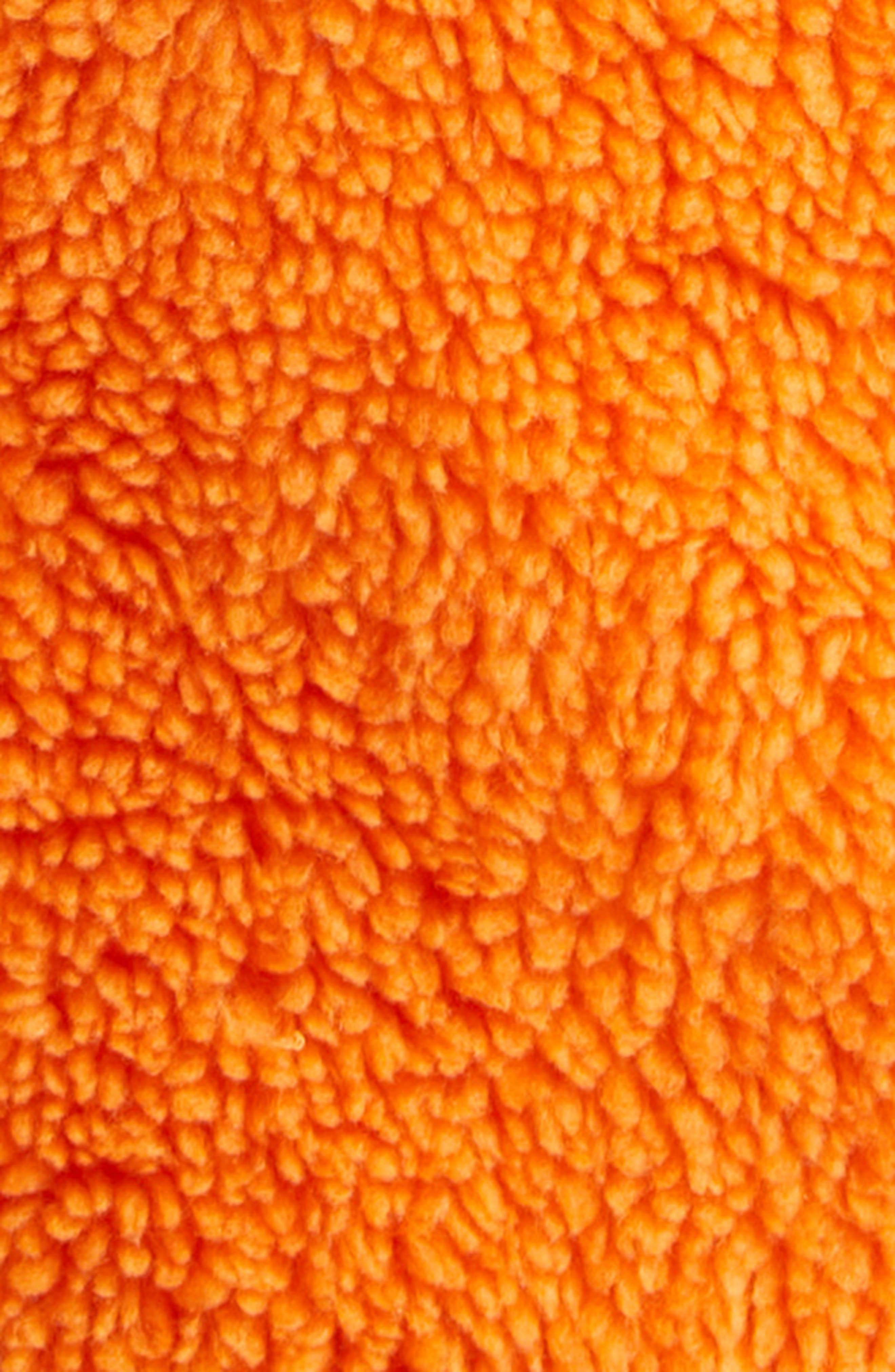 Sandy Liang Rain Fleece Jacket in Orange at Nordstrom - 6