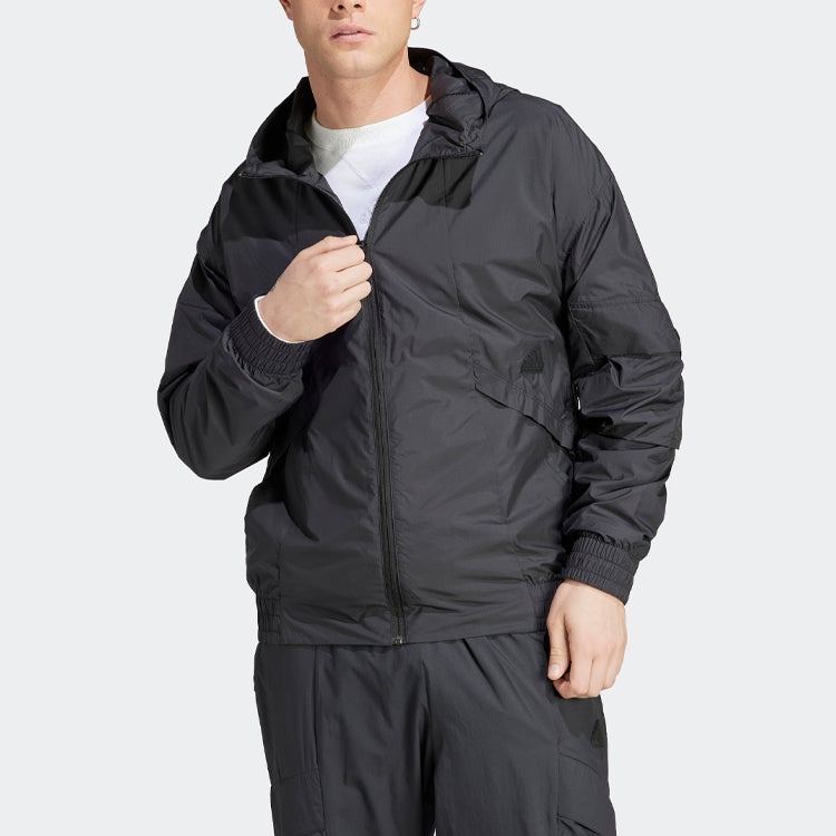 adidas City Escape Windbreaker Jacket 'Black' IC6733 - 2