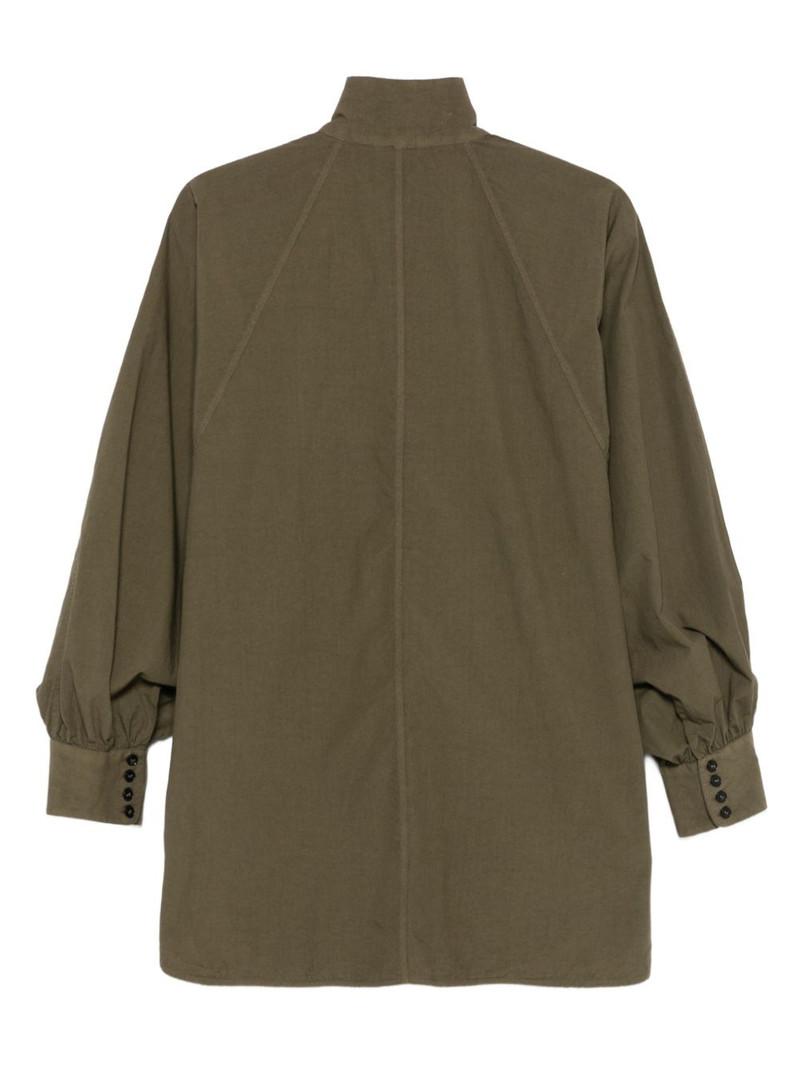 BARENA high-neck blouse outlook