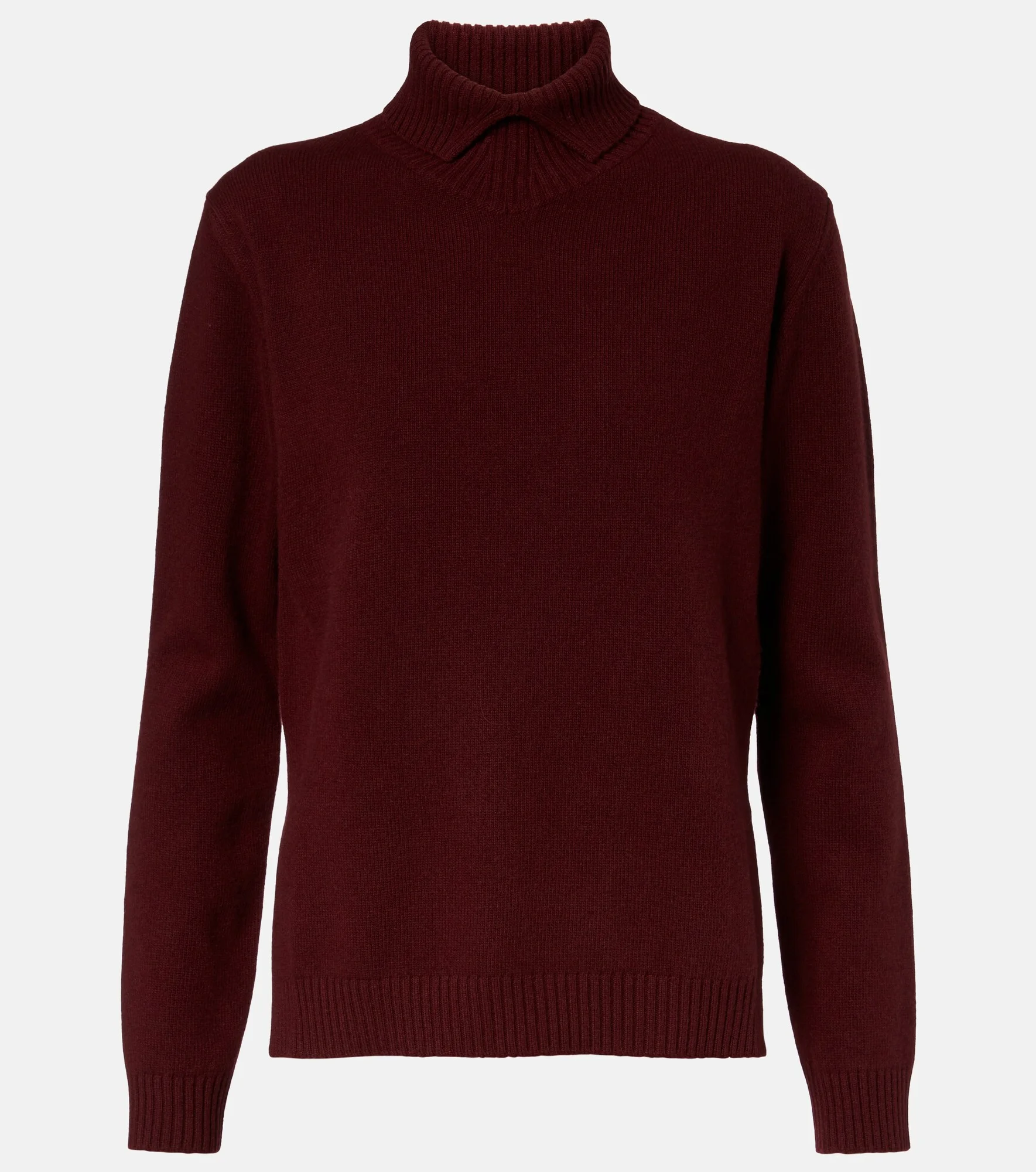 Wool turtleneck sweater - 1