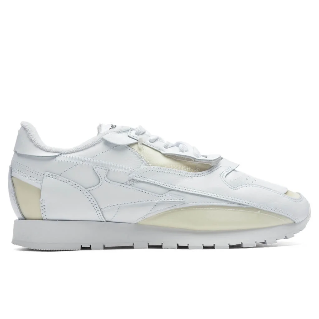 MAISON MARGIELA X REEBOK CLASSIC LEATHER ‘MEMORY OF’ SNEAKERS - WHITE - 1