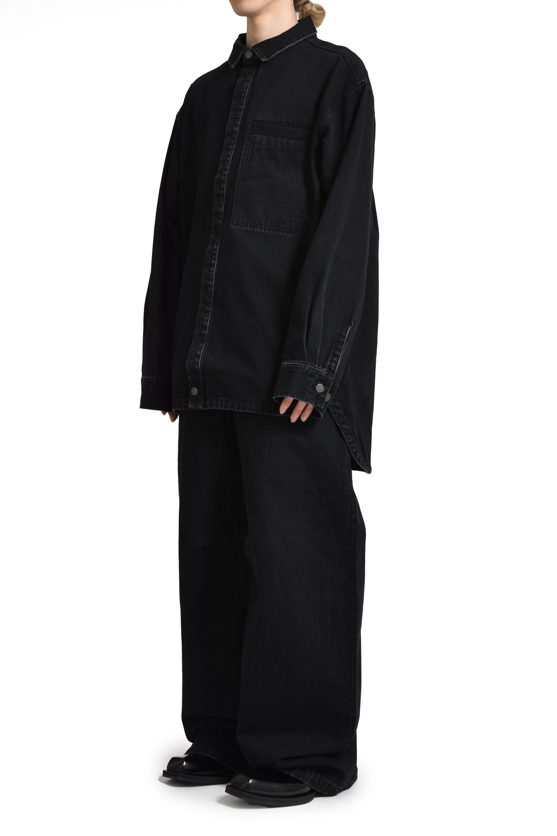 HERCULEAN SHIRT MAGNETITE / MAGNETITE - 4