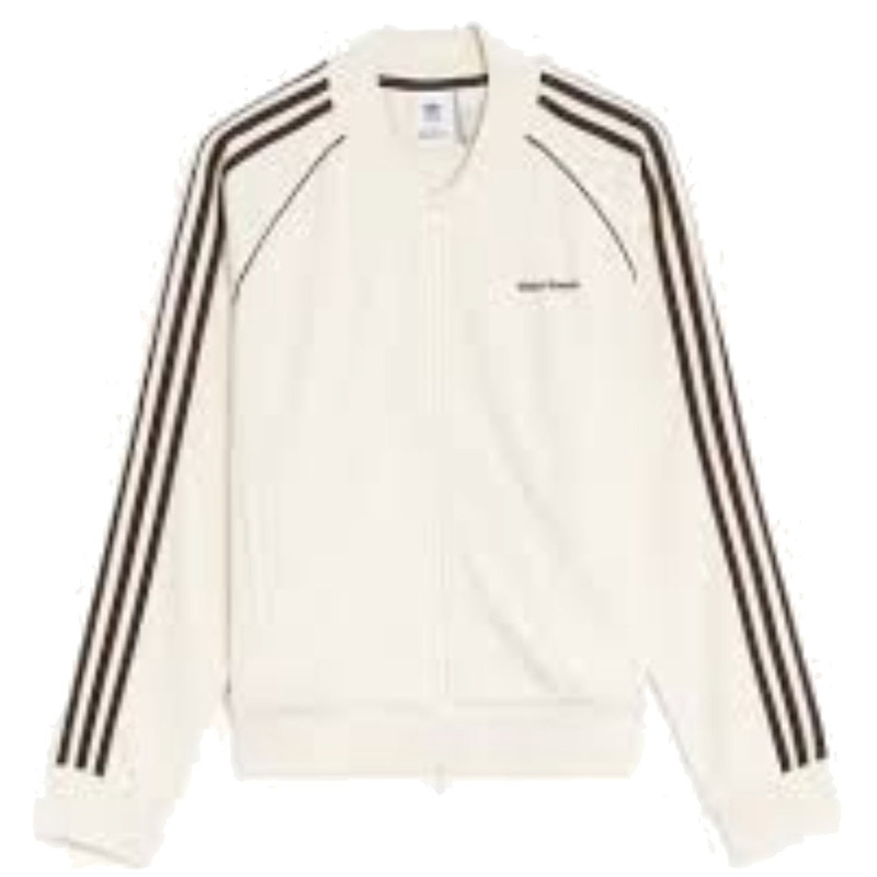 (WMNS) adidas x Wales Bonner Statement Track Top Asia Sizing 'White' IM8394 - 1