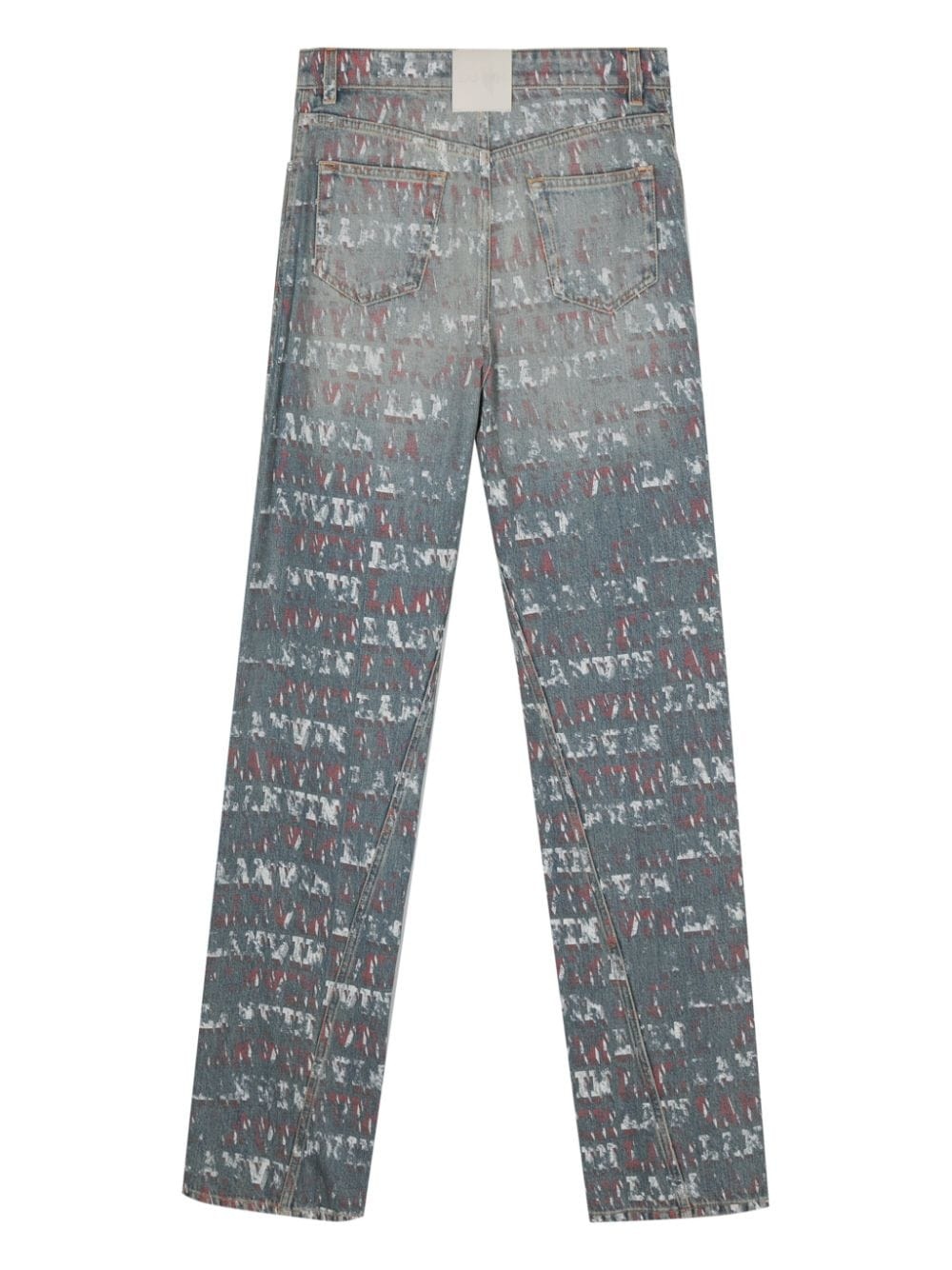 x Future mid-rise straight leg jeans - 2