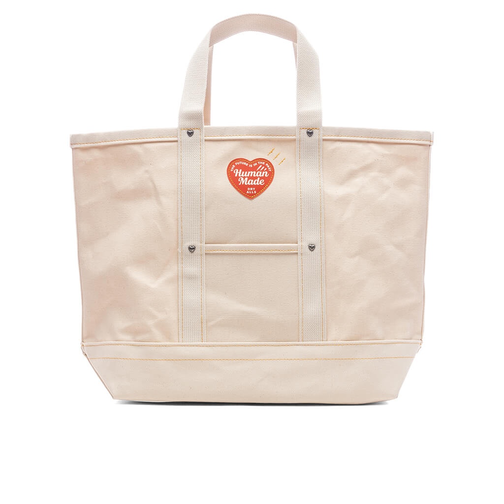 CANVAS TOTE LARGE - WHITE - 2