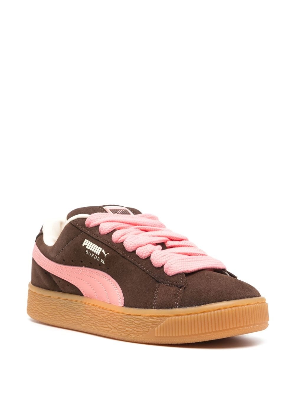 Suede XL padded sneakers - 2