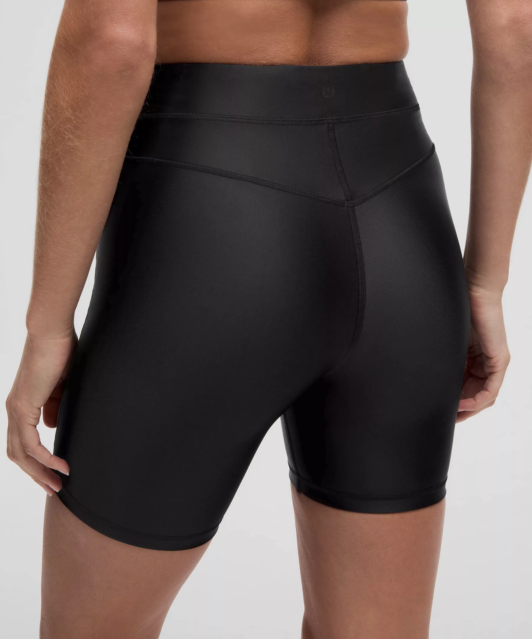 Satin Shine High-Rise Short 6" - 5