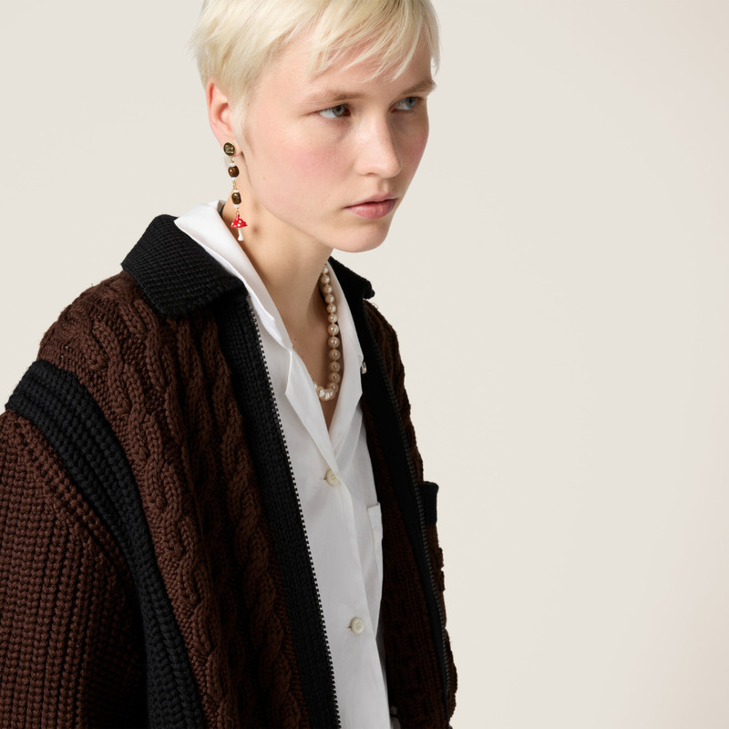 Miu Miu Metal earrings outlook