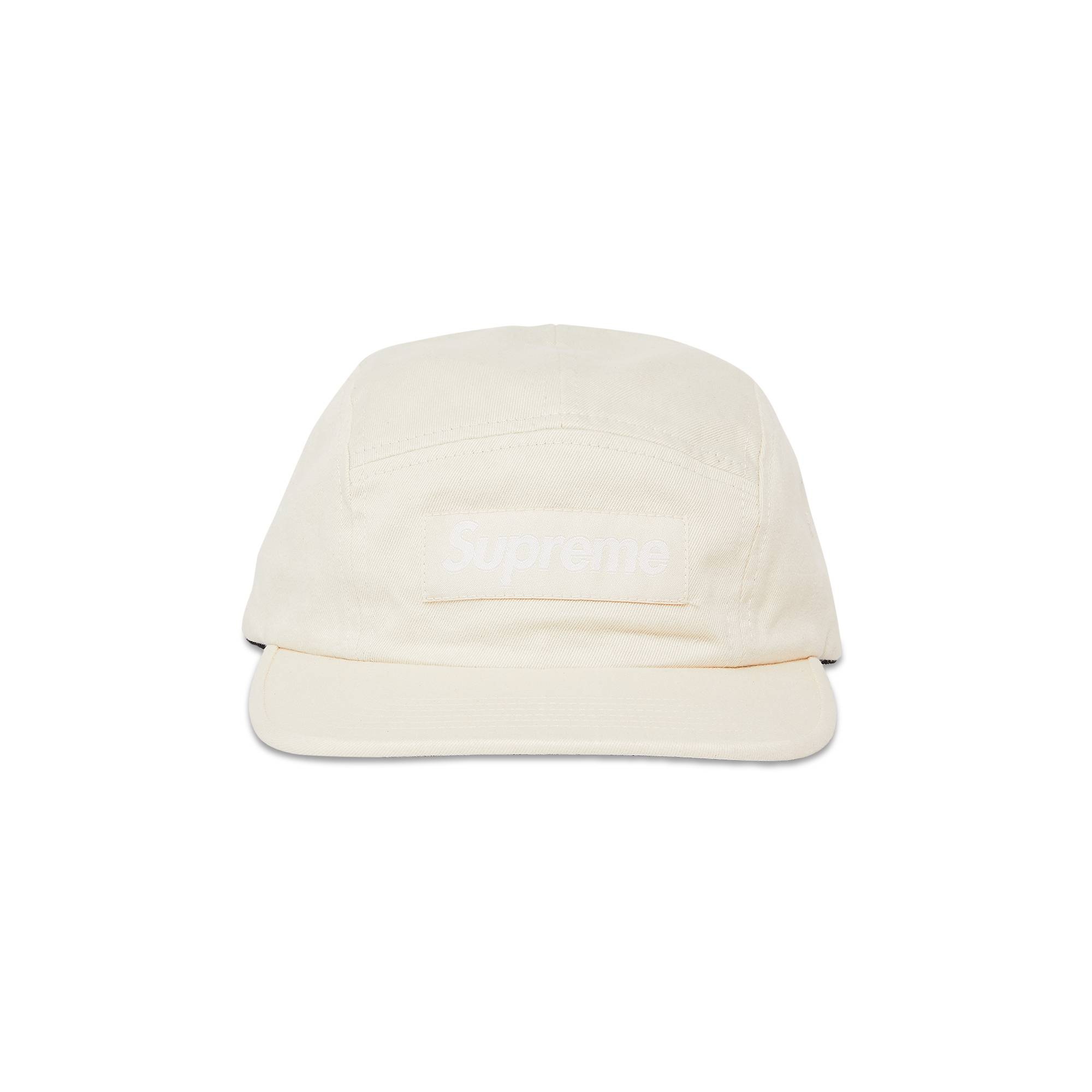 Supreme Washed Chino Twill Camp Cap 'Natural'