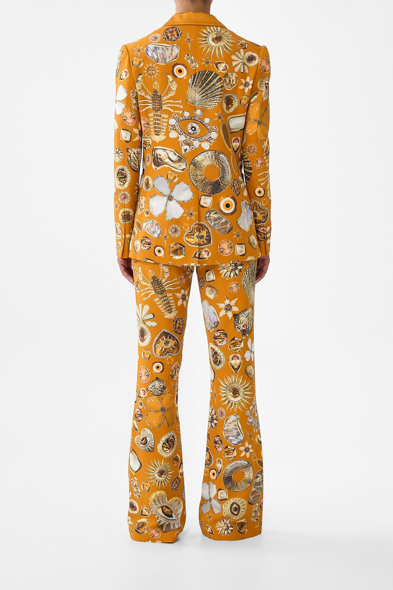 CAMILLA FLARE TROUSER WITH SEAM DETAIL outlook