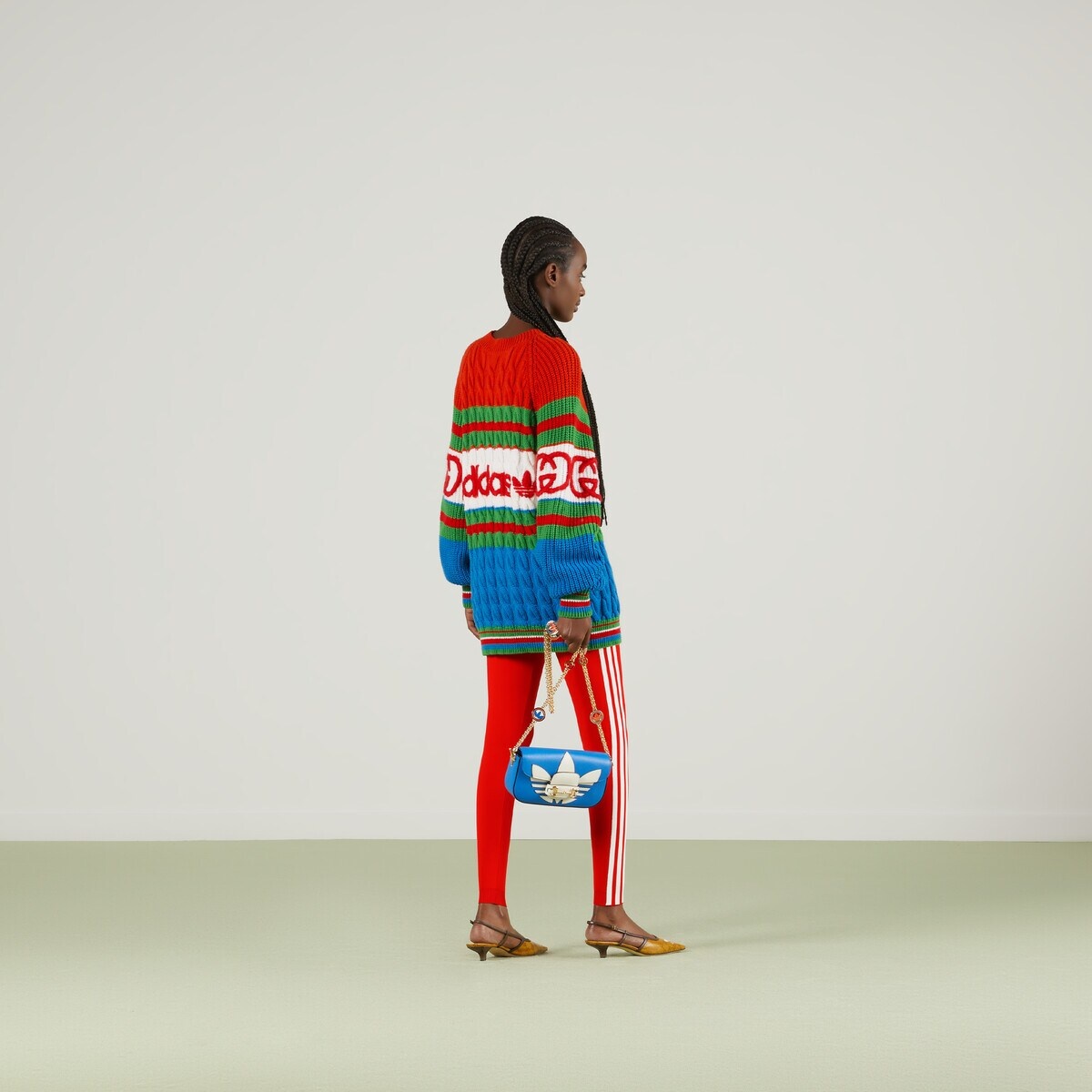 adidas x Gucci wool sweater - 3