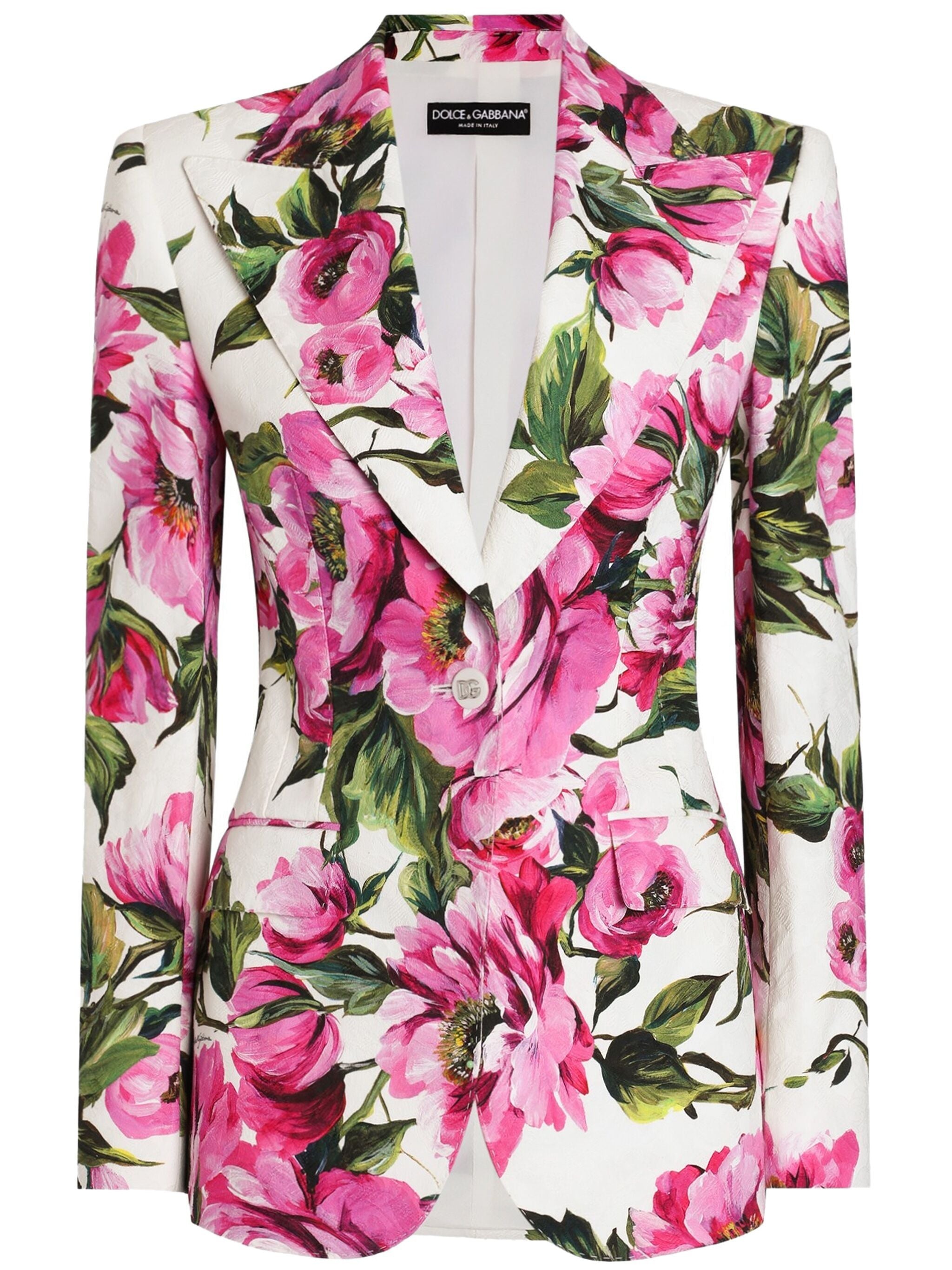 Floral-print Blazer - 1