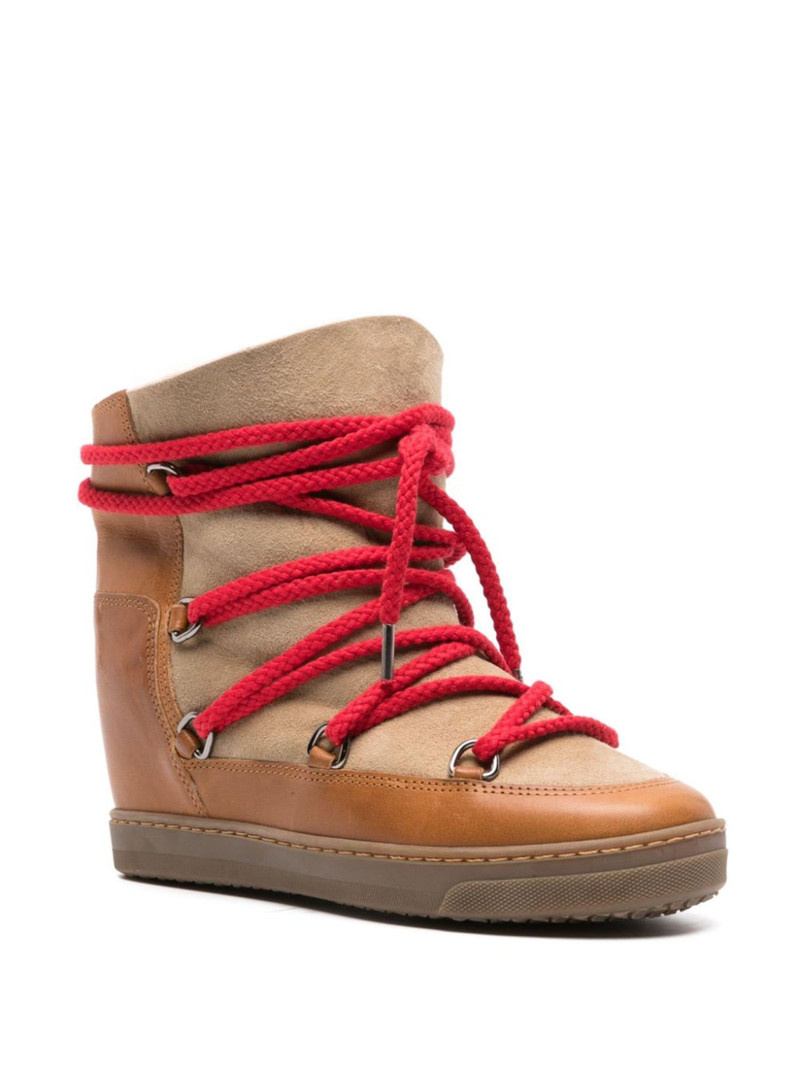Isabel Marant Nowles suede ankle boots outlook