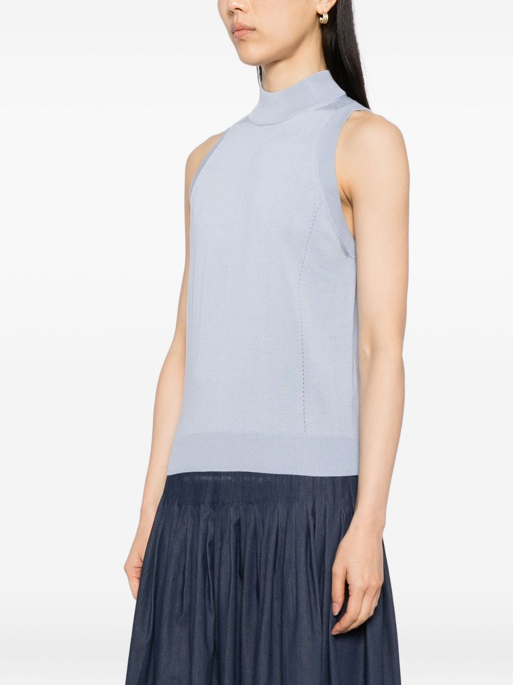 knitted vest - 3