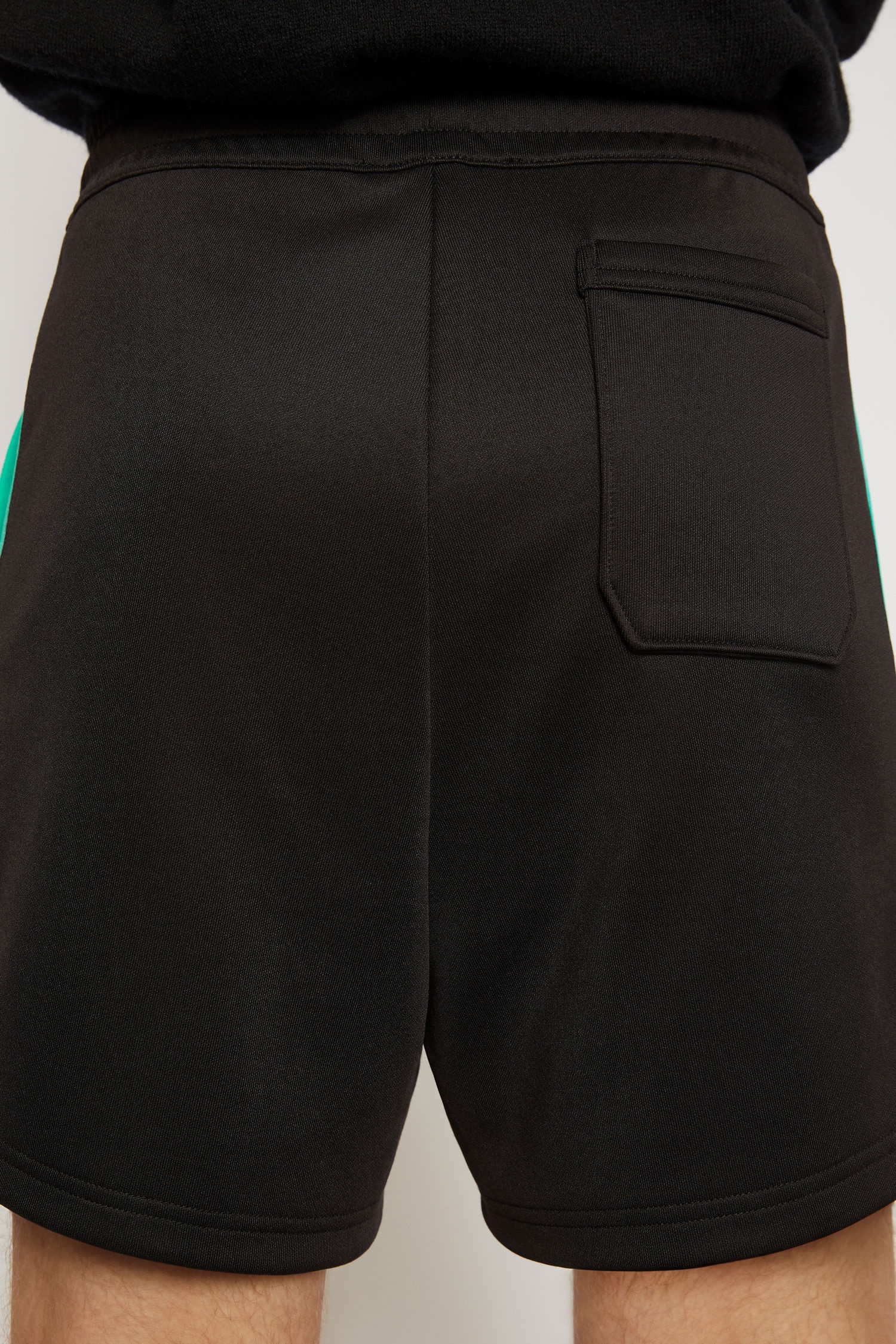 Side-stripe track shorts black - 4