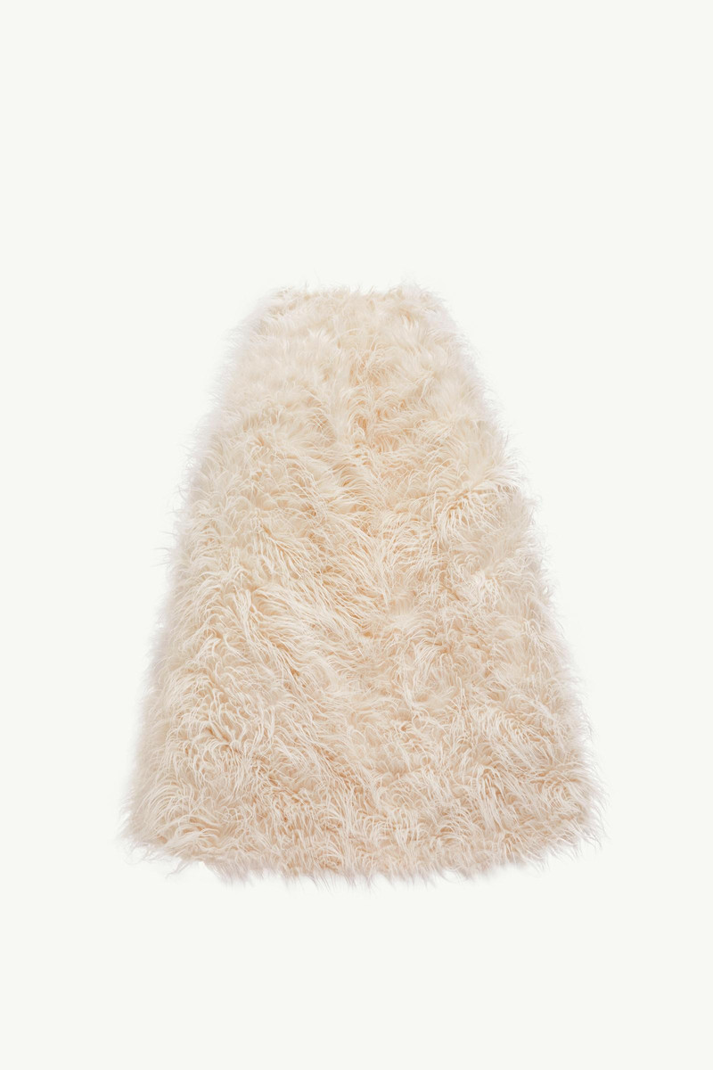 Moncler + JIL SANDER Textured Wool Blend Long Skirt 1