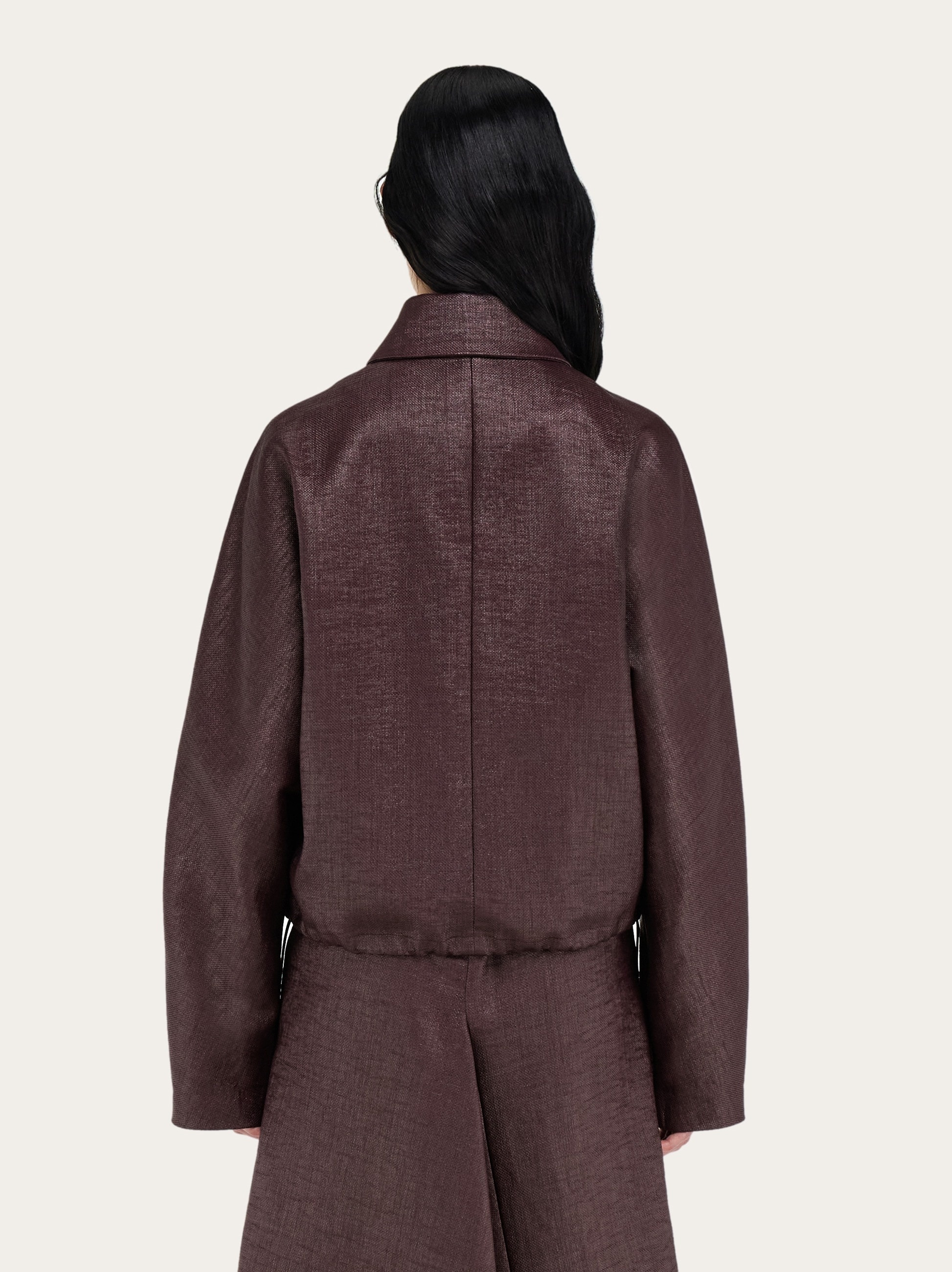 Cropped bomber - 4